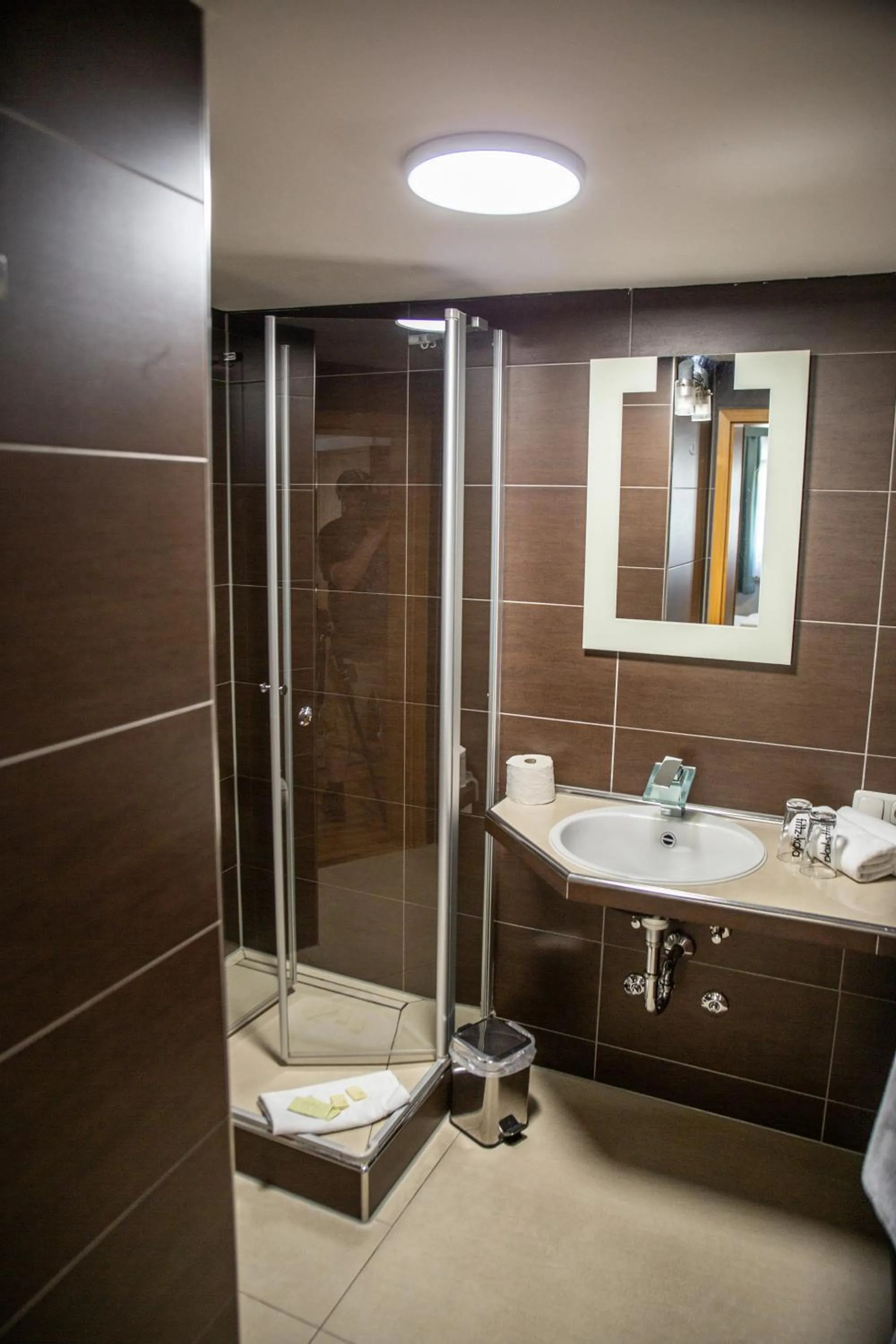 Shower in Hotel Am Siebersturm