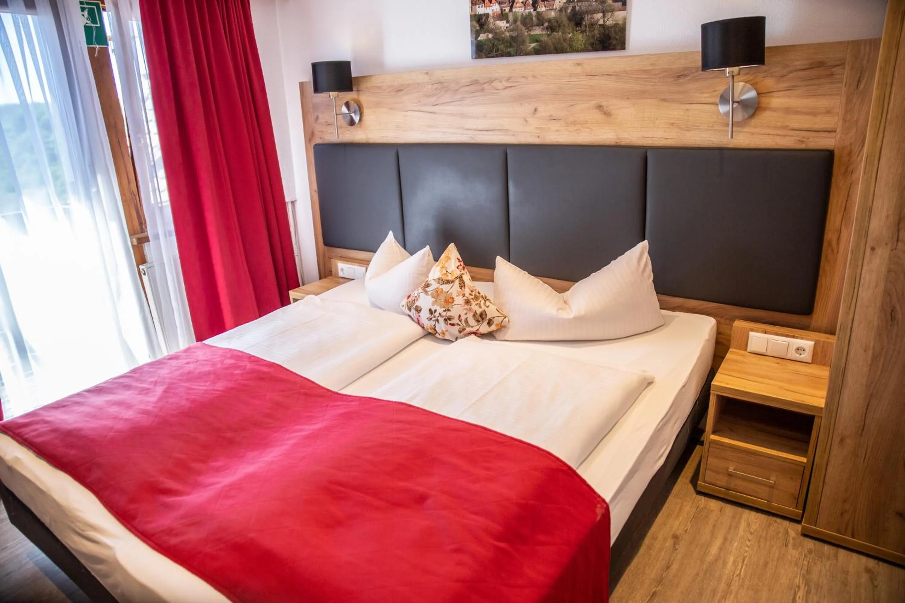 Bed in Hotel Am Siebersturm