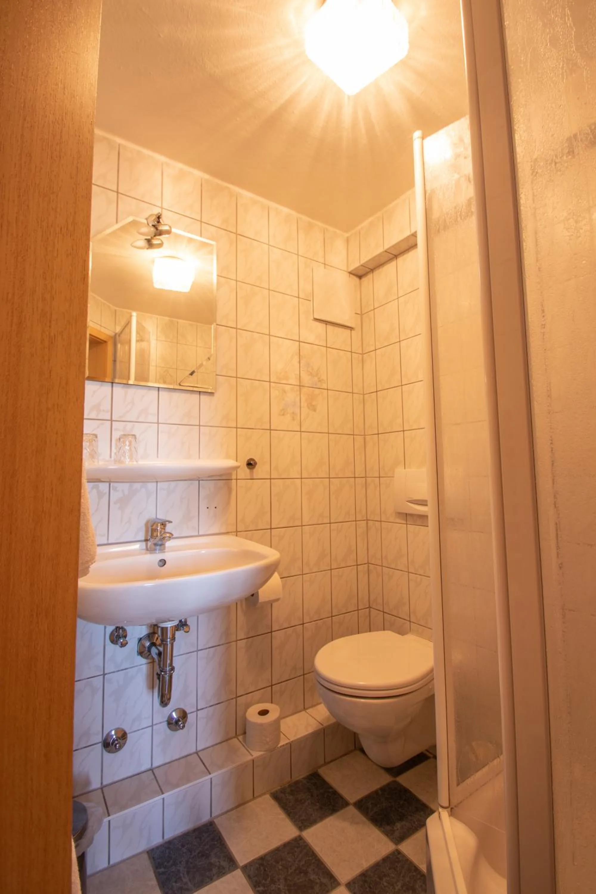 Bathroom in Hotel Am Siebersturm