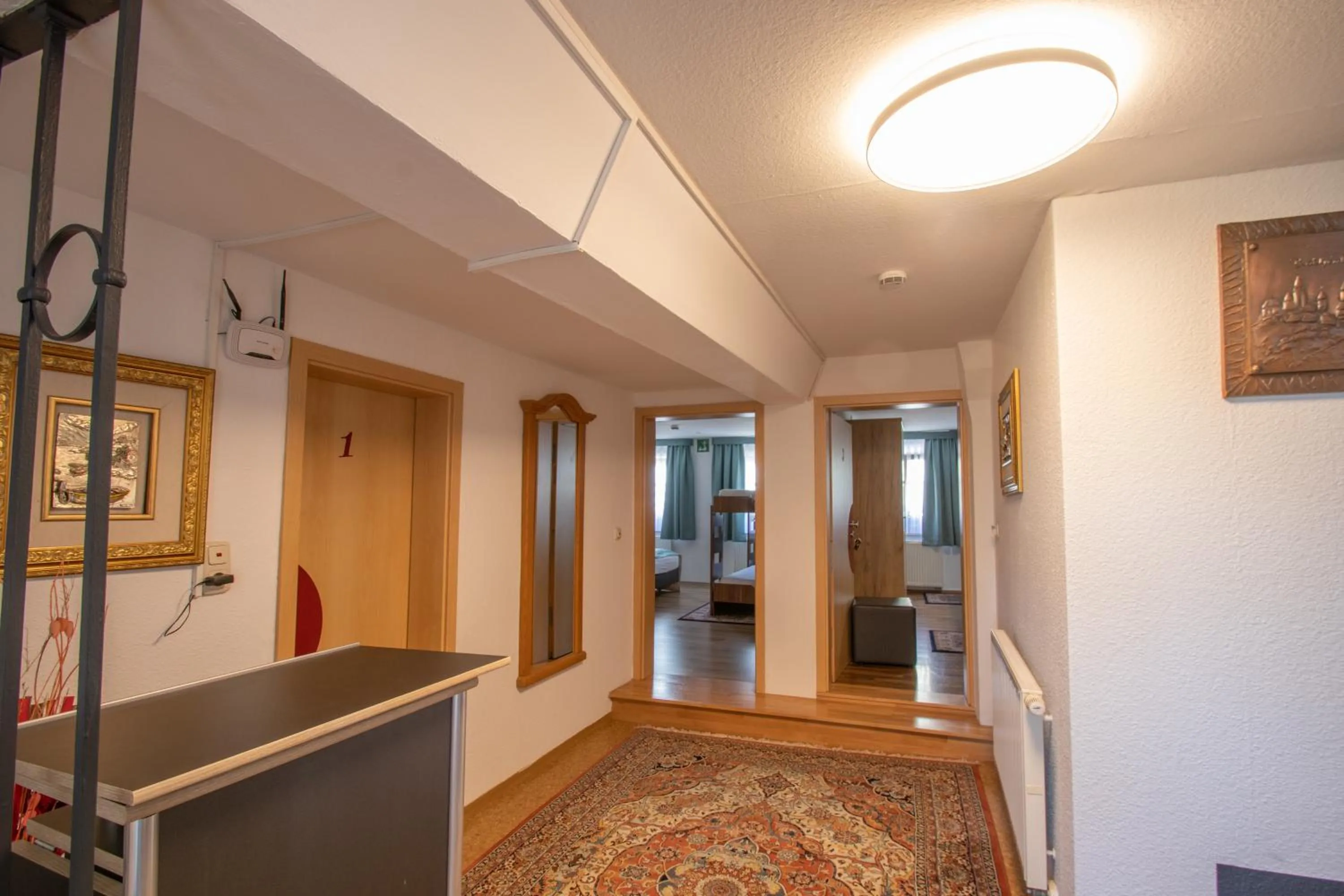 Lobby or reception in Hotel Am Siebersturm