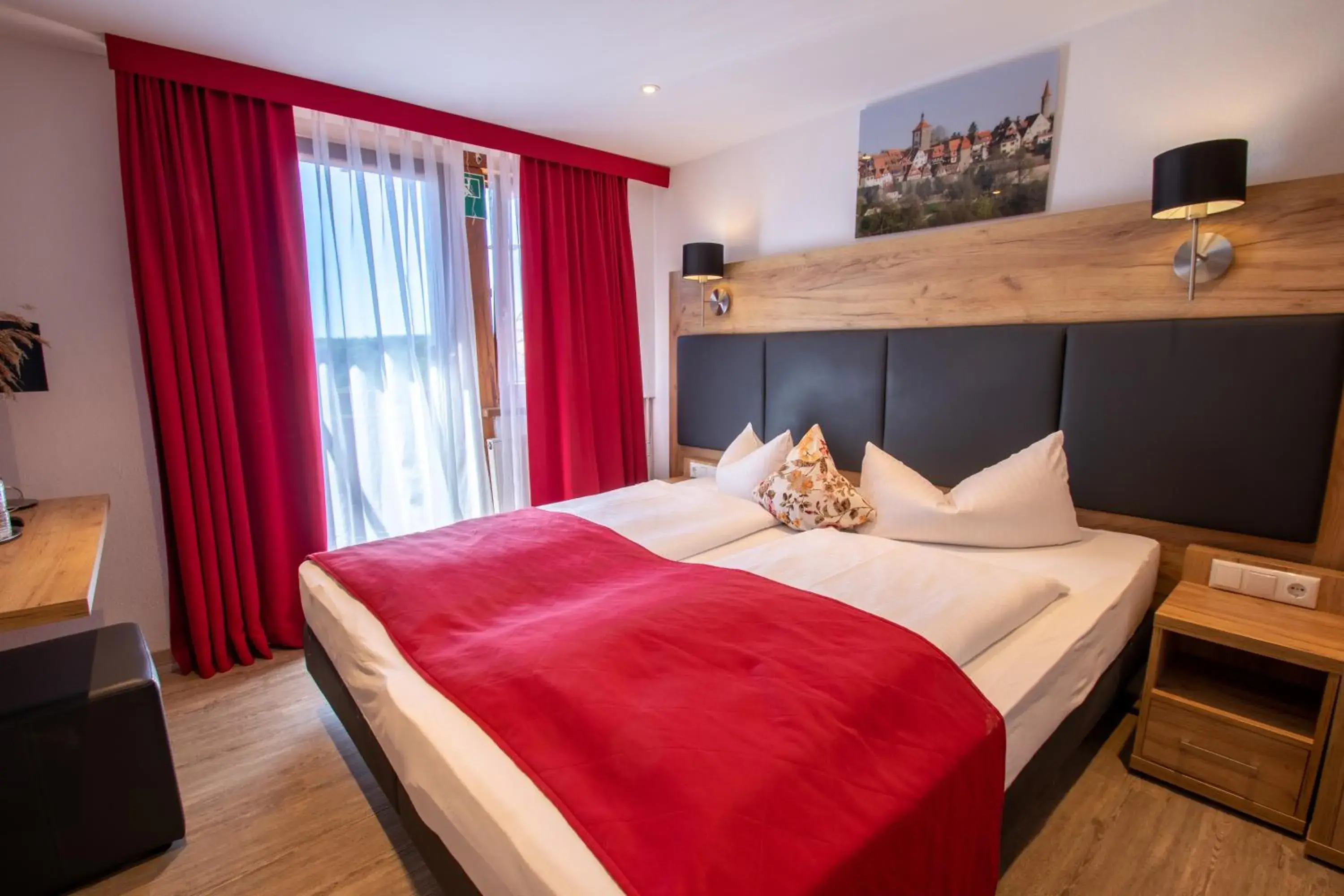 Double Room with Balcony in Hotel Am Siebersturm Double Room with Balcony in Hotel Am Siebersturm