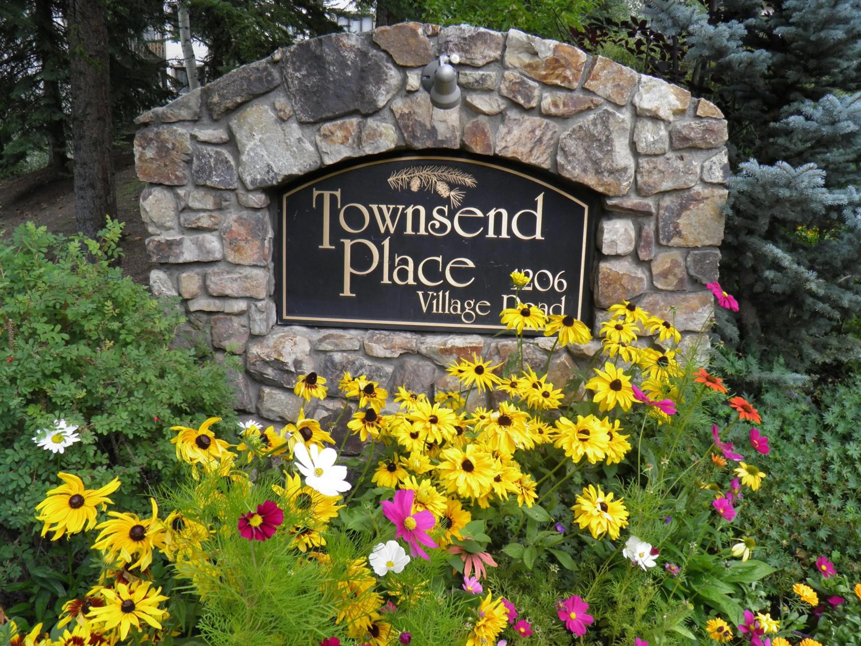 Property Logo/Sign in Townsend Place