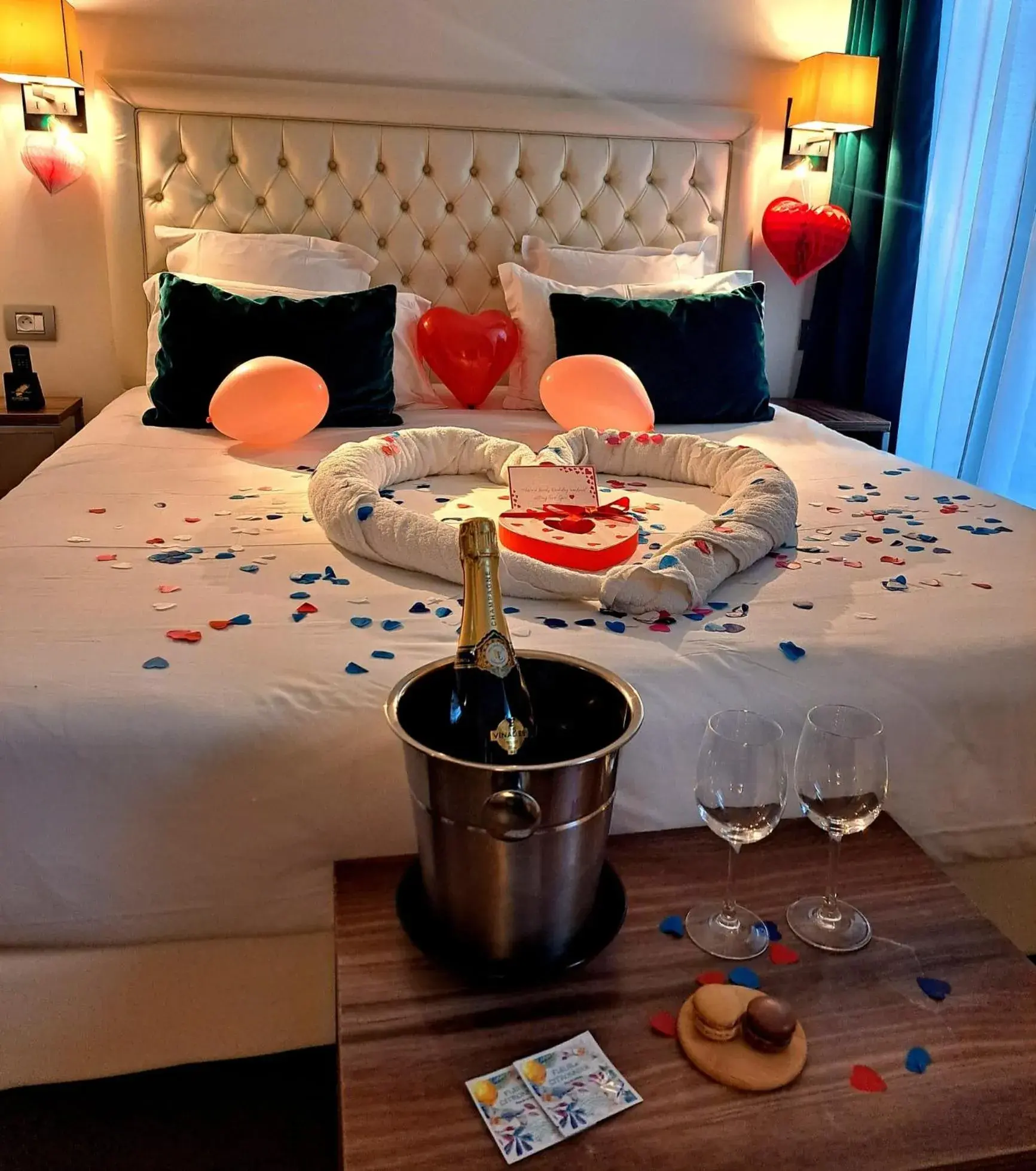 Photo of the whole room, Bed in Hôtel Nice Azur Riviera Photo of the whole room, Bed in Hôtel Nice Azur Riviera