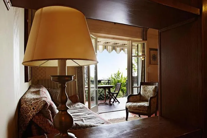 Living room in Agriturismo La Carreccia