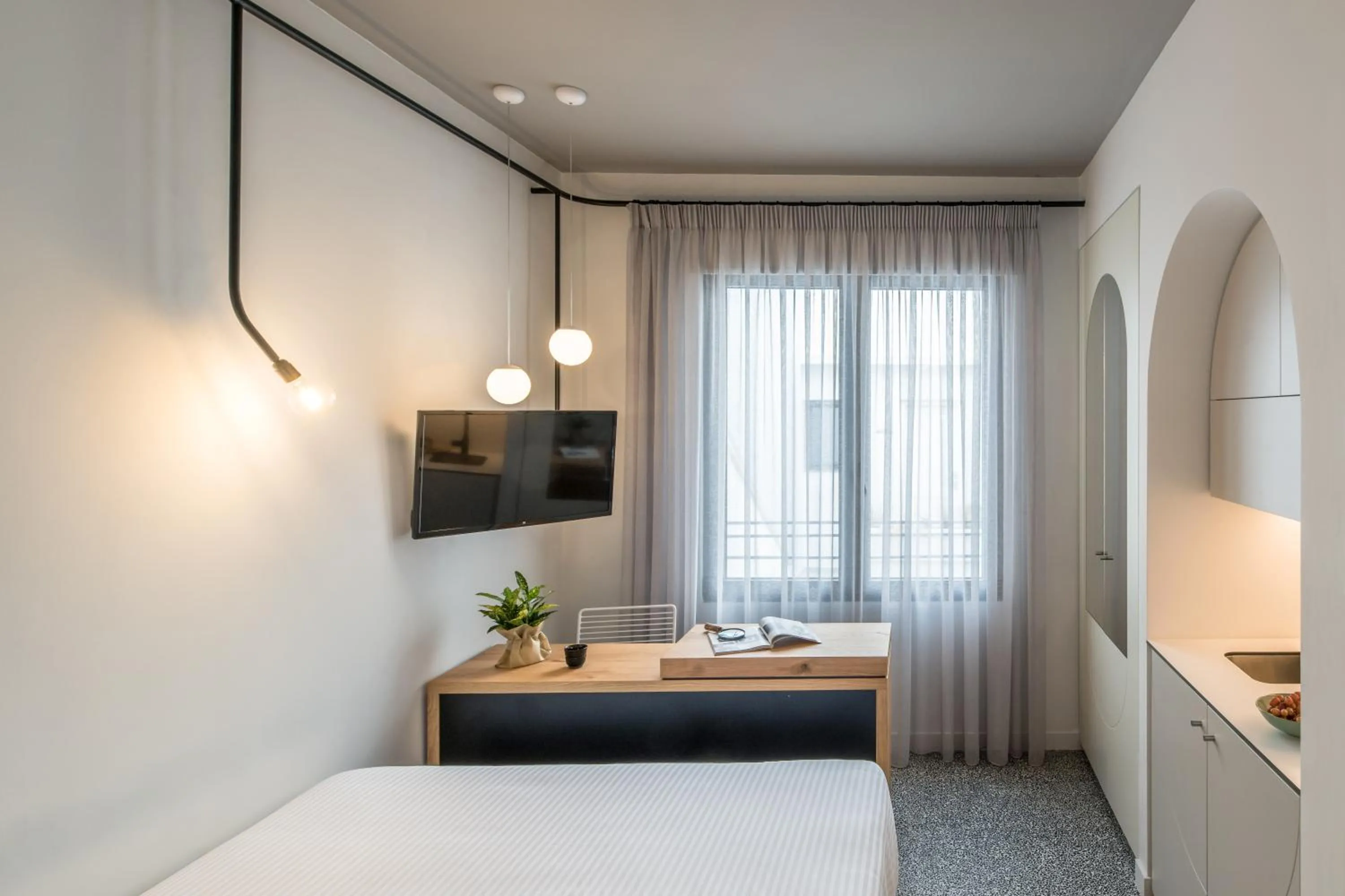 Photo of the whole room, Bed in Domus Ariadne