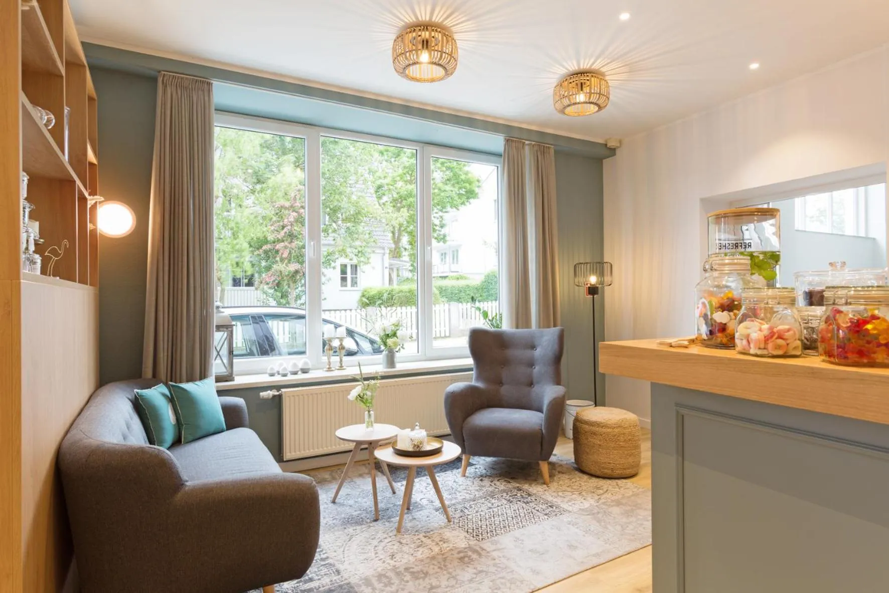 Lobby or reception in Koopmanns Hotel und Lädchen