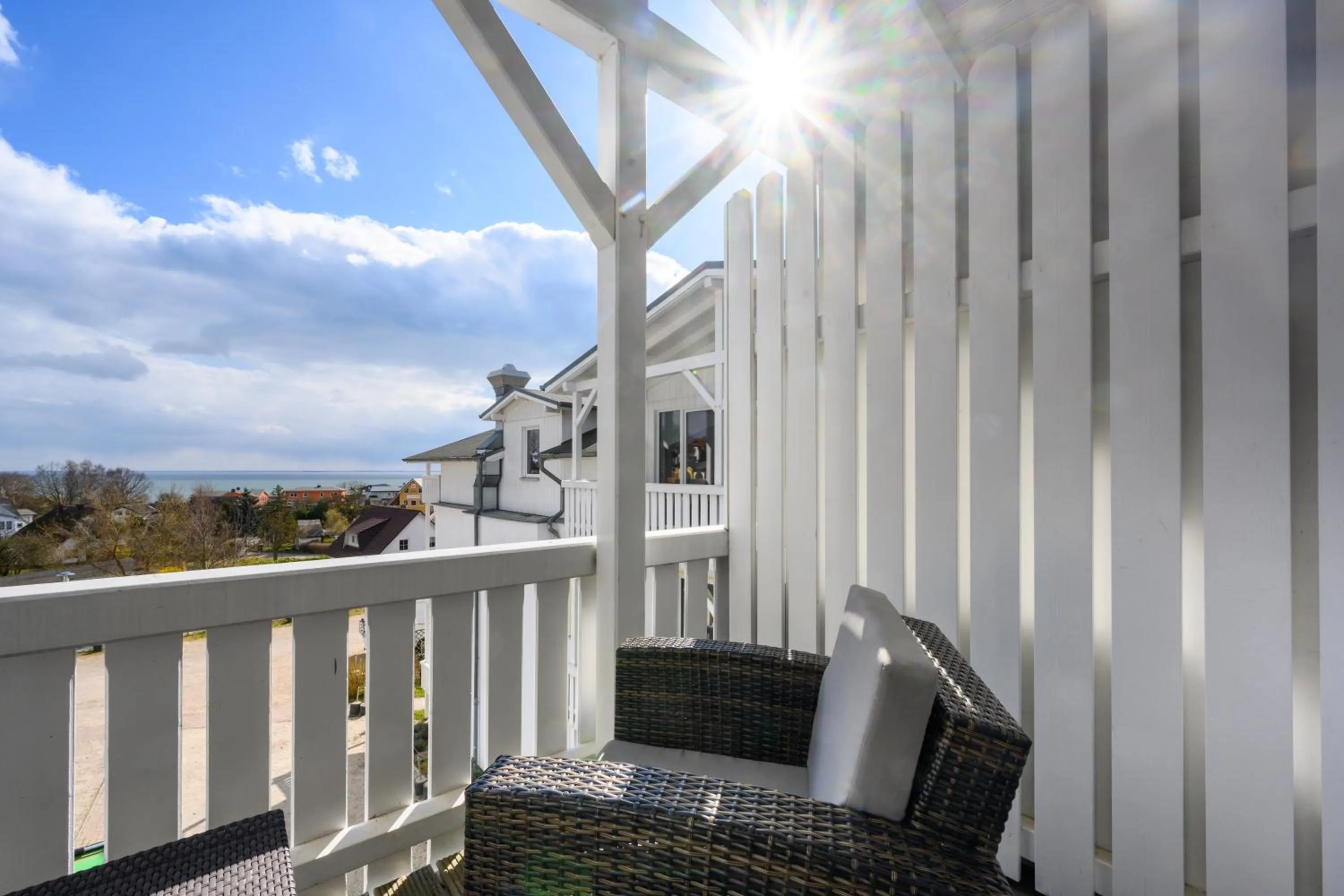 Balcony/Terrace in Koopmanns Hotel und Lädchen