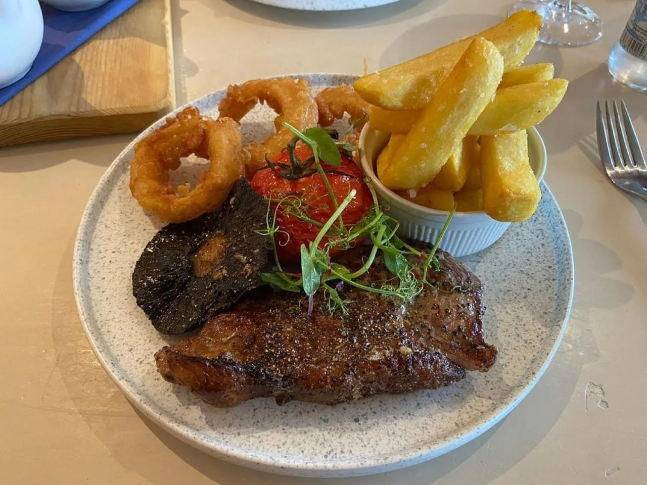 Food in The Dormy House Hotel