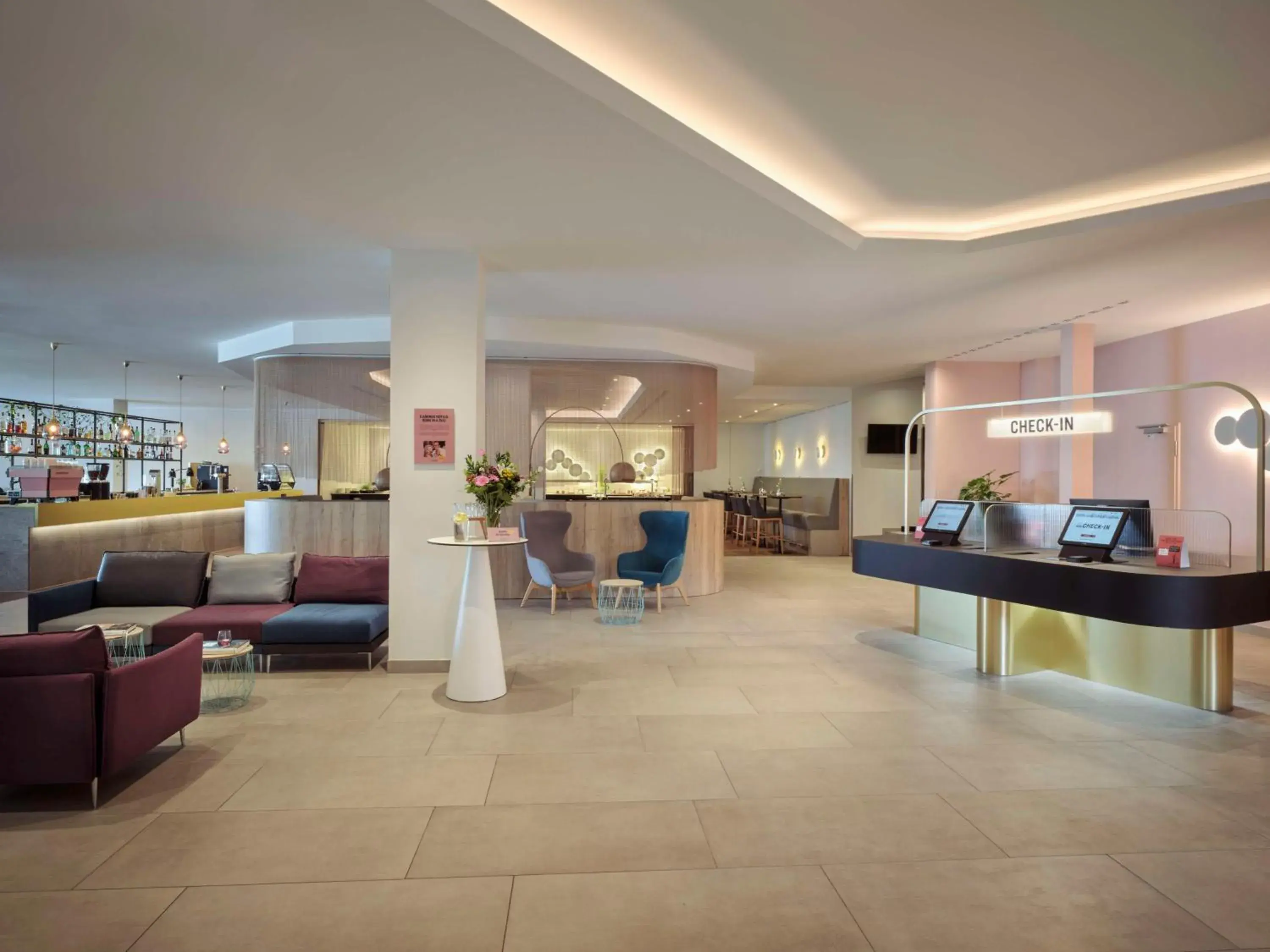 Lobby or reception in Flemings Hotel Wuppertal-Central Lobby or reception in Flemings Hotel Wuppertal-Central