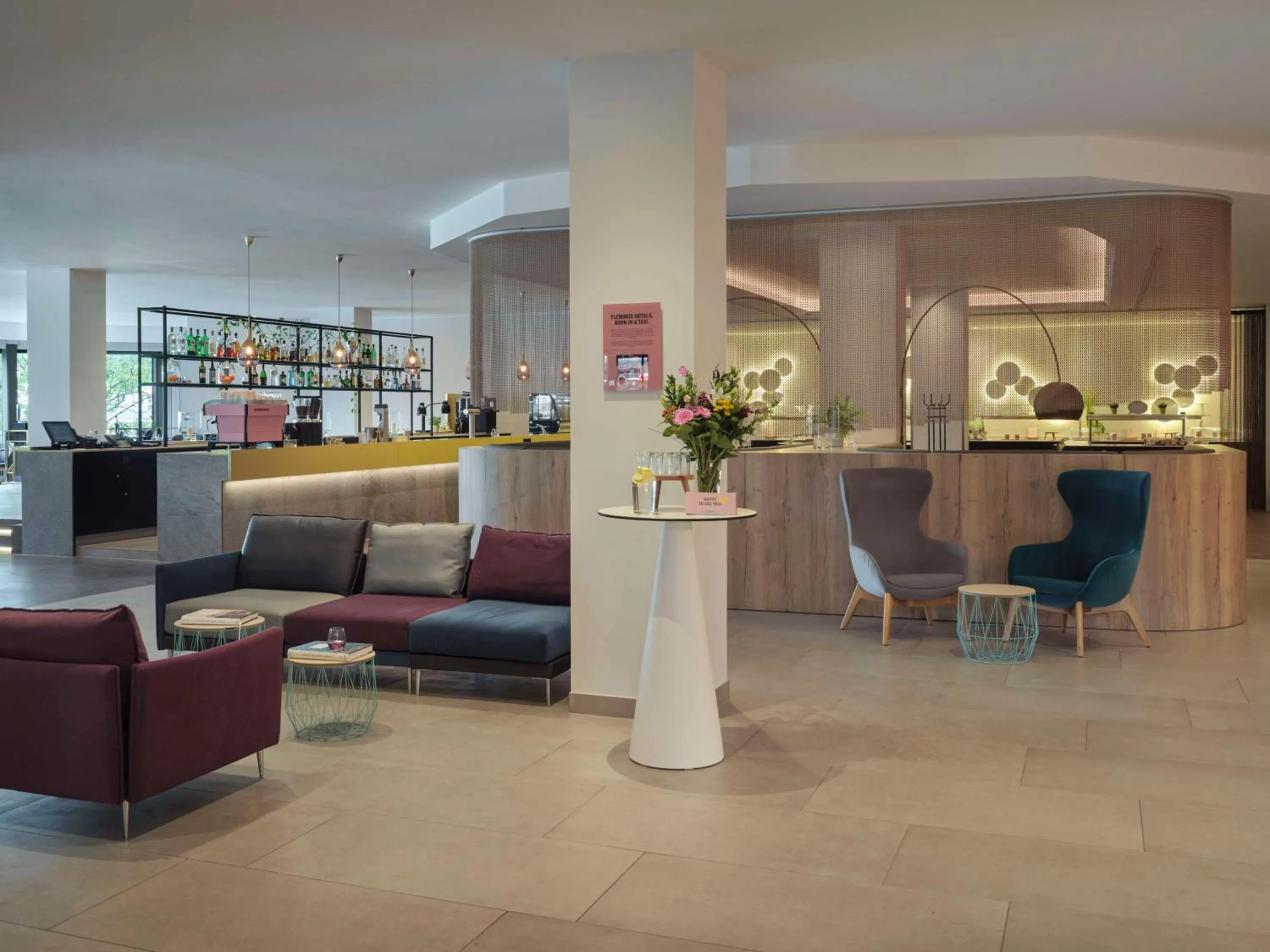 Lobby or reception in Flemings Hotel Wuppertal-Central