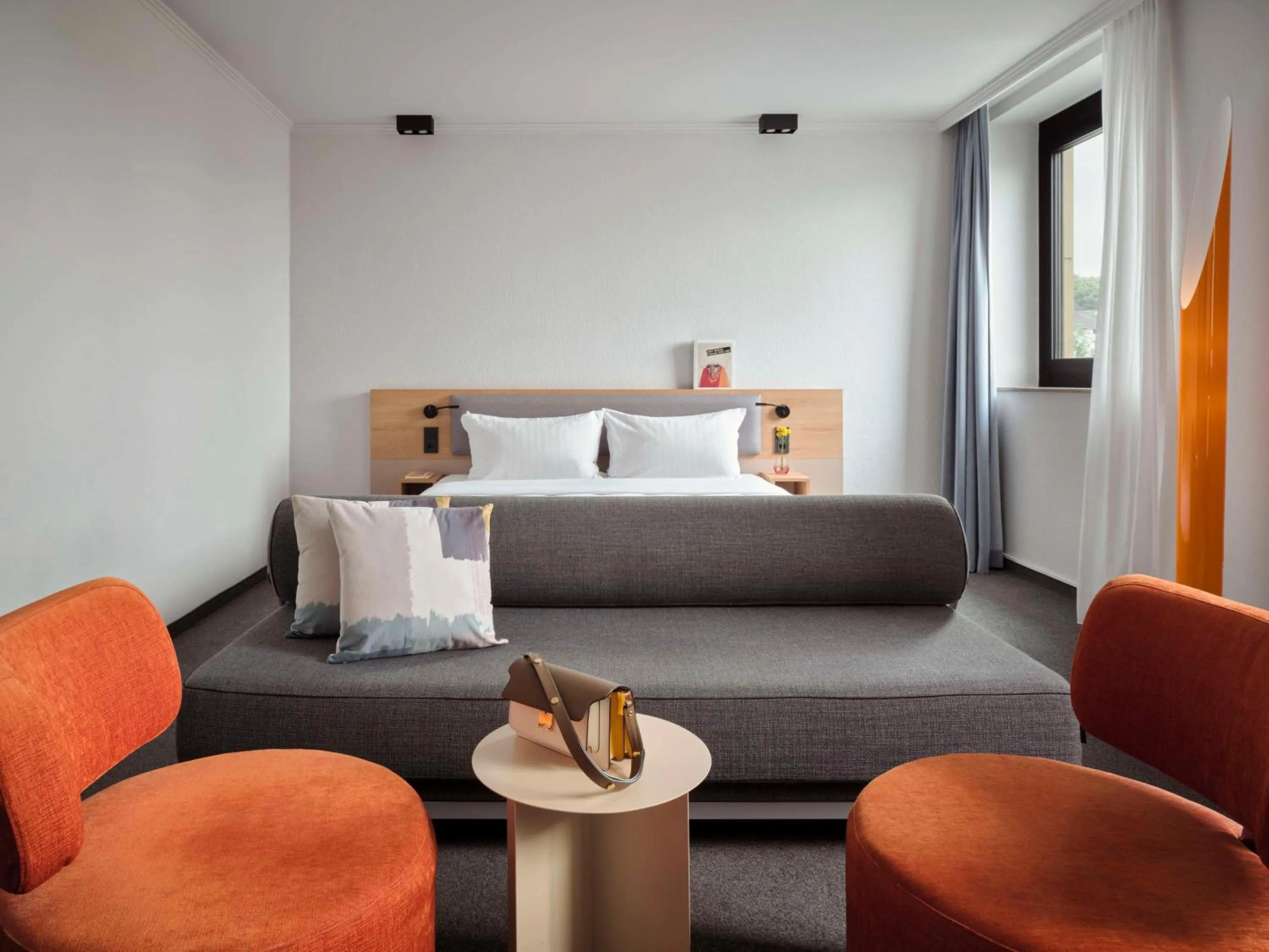 Bedroom, Bed in Flemings Hotel Wuppertal-Central