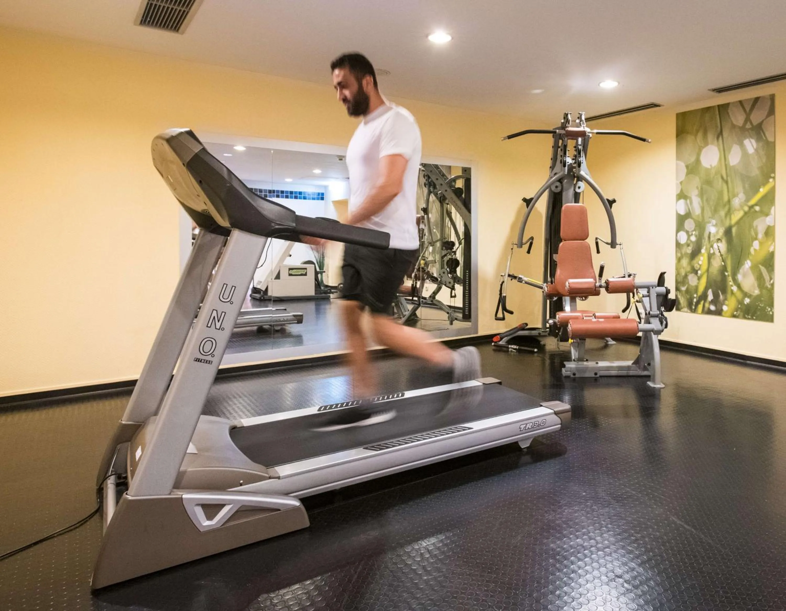 Fitness centre/facilities in Flemings Hotel Wuppertal-Central