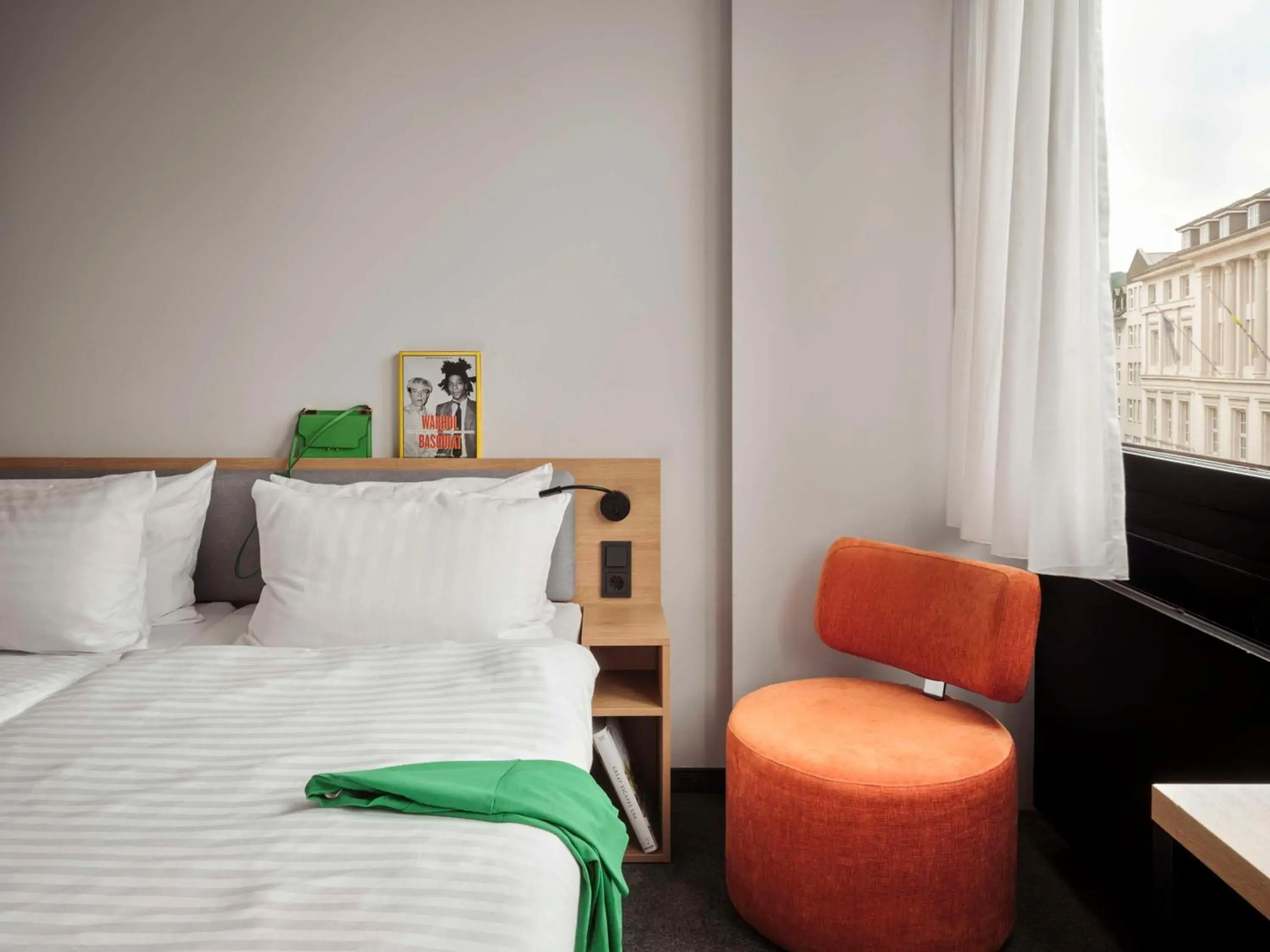 Bedroom, Bed in Flemings Hotel Wuppertal-Central Bedroom, Bed in Flemings Hotel Wuppertal-Central