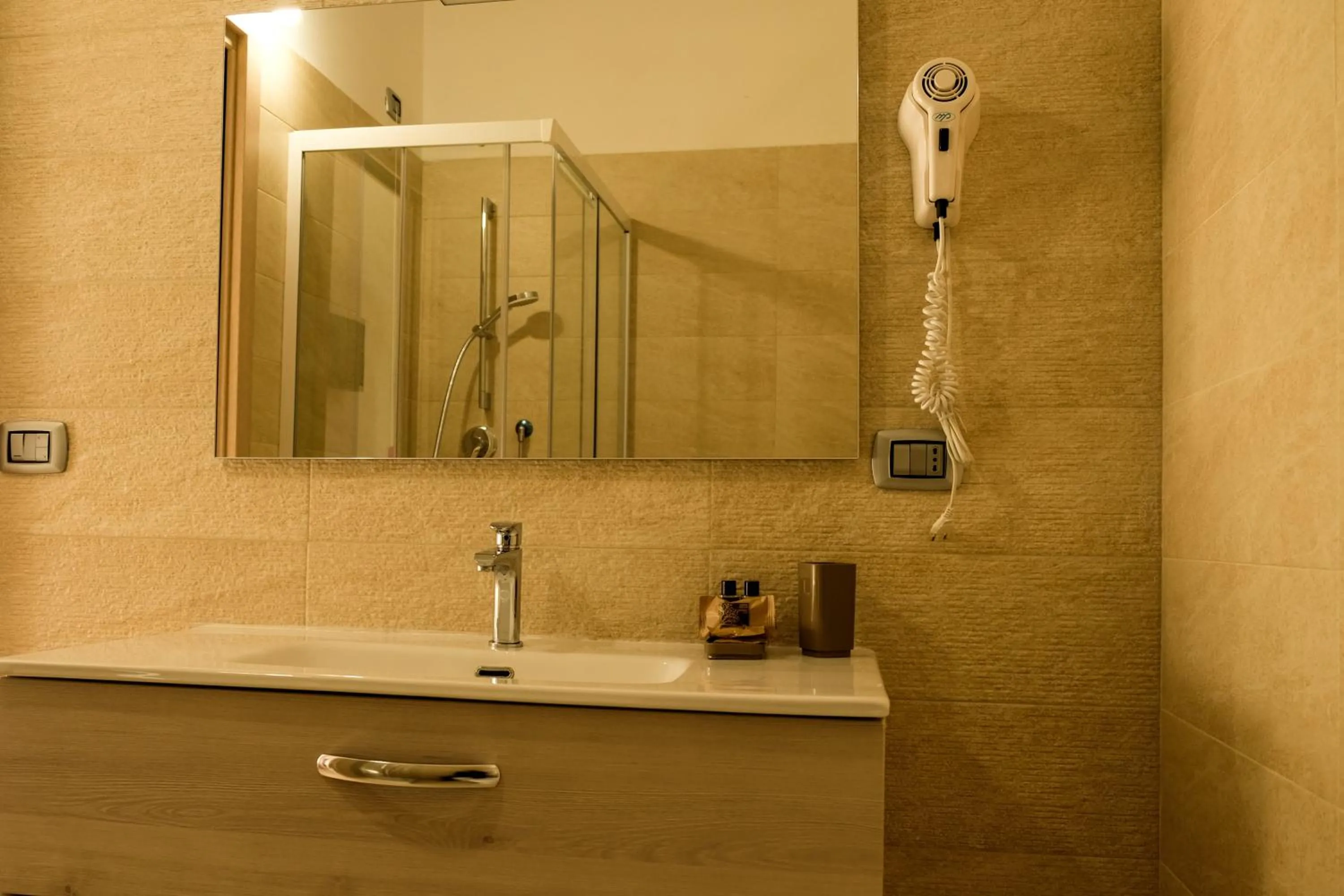 Bathroom in L&B bed and breakfast