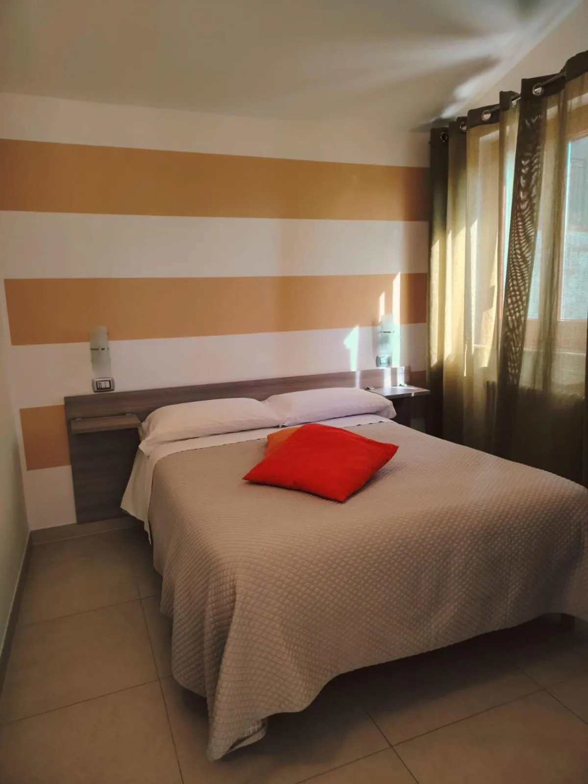 Bed in L&B bed and breakfast