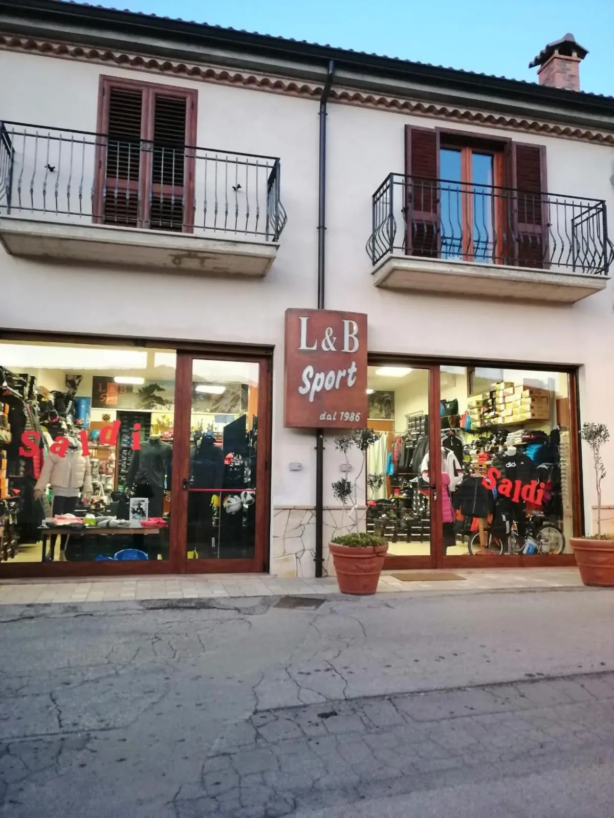 Property building in L&B bed and breakfast