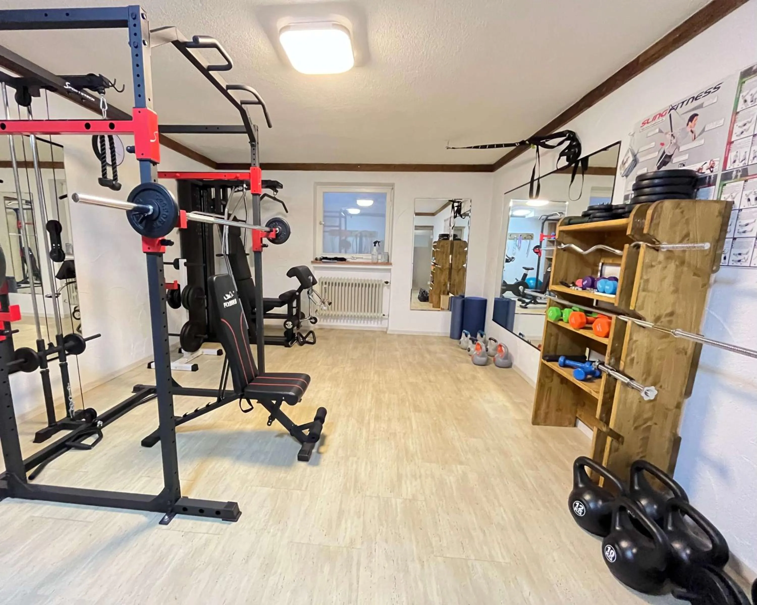 Fitness centre/facilities in Hotel Garni Brunnthaler