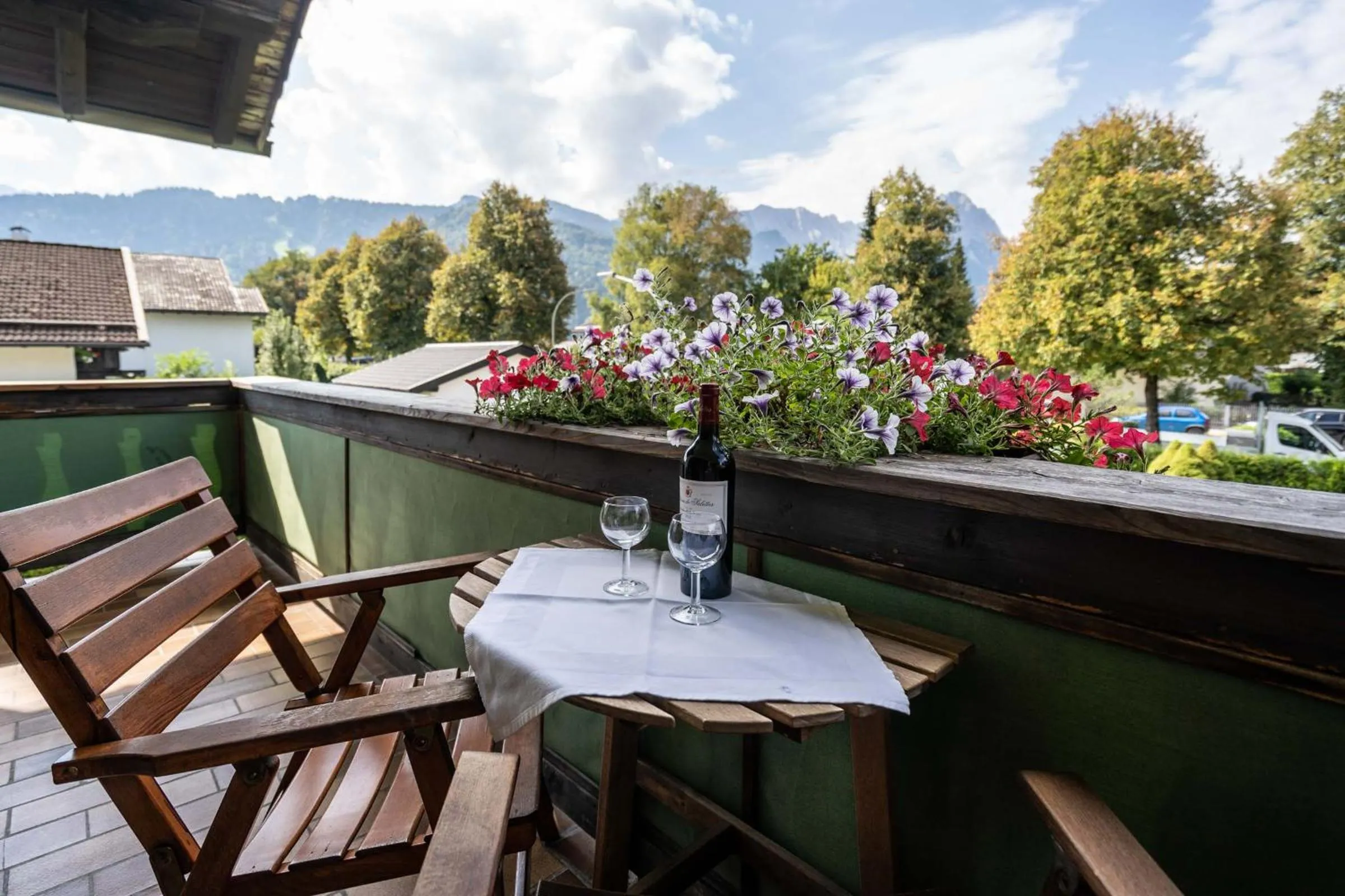 Balcony/Terrace in Hotel Garni Brunnthaler