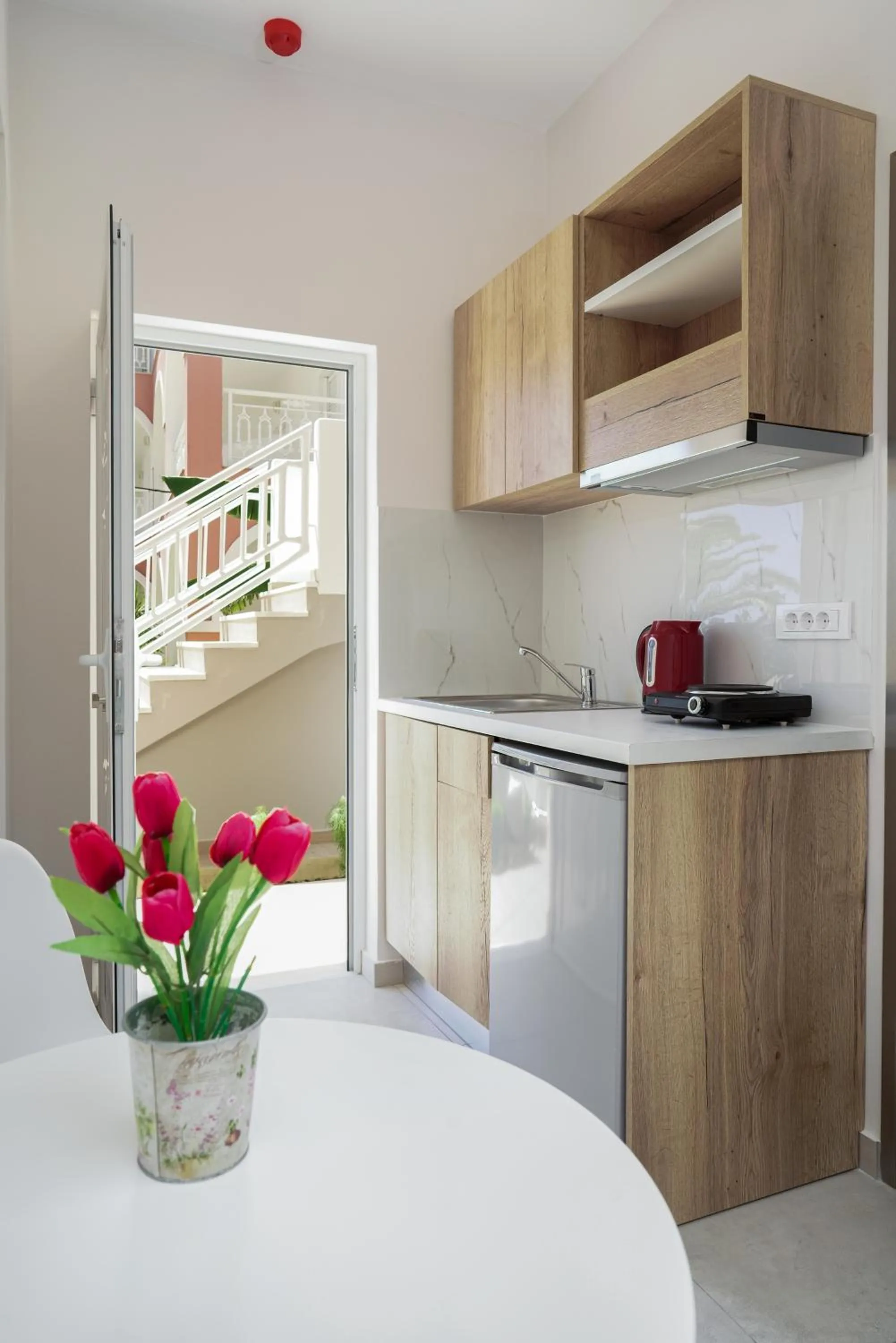 Kitchen or kitchenette in Antonis apartments