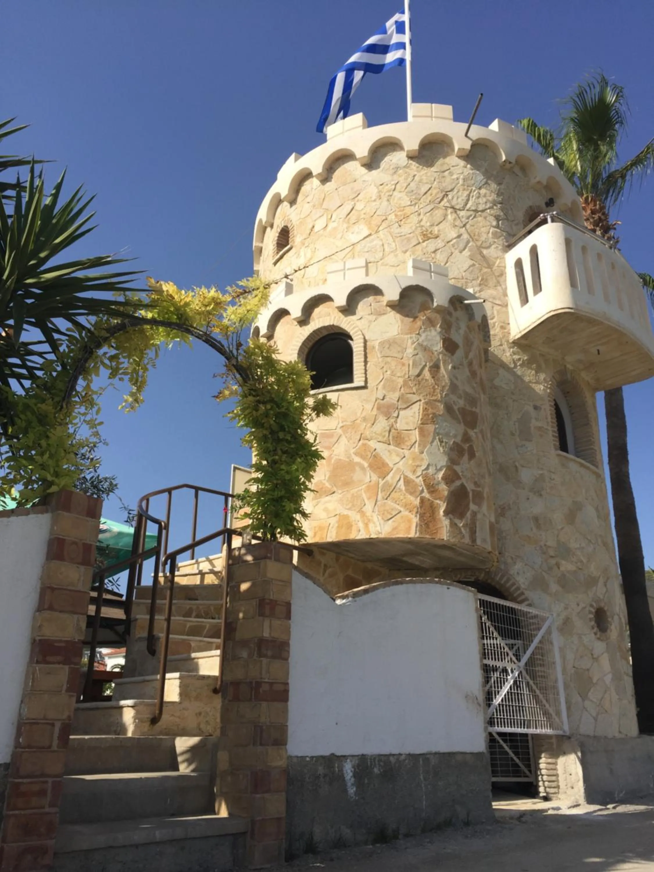 Landmark view in Antonis apartments