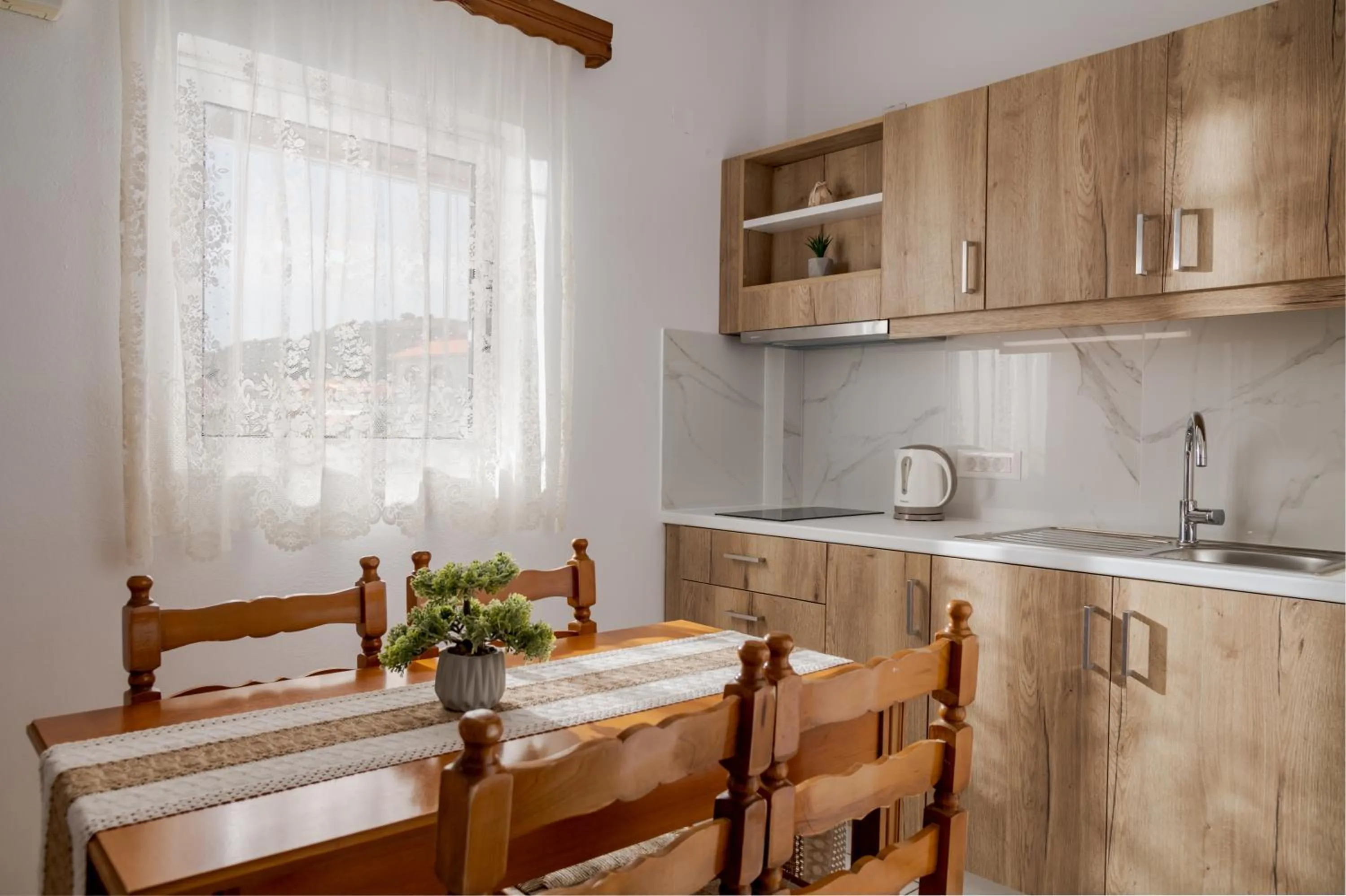 Kitchen or kitchenette in Antonis apartments