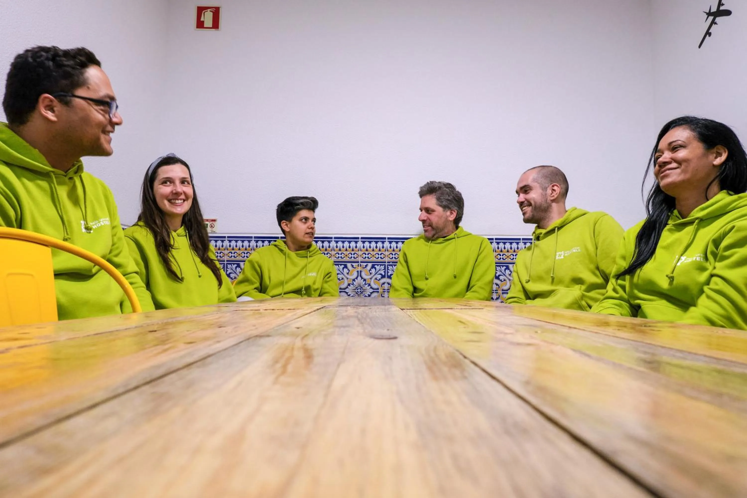 Staff in Help Yourself Hostels - Restelo