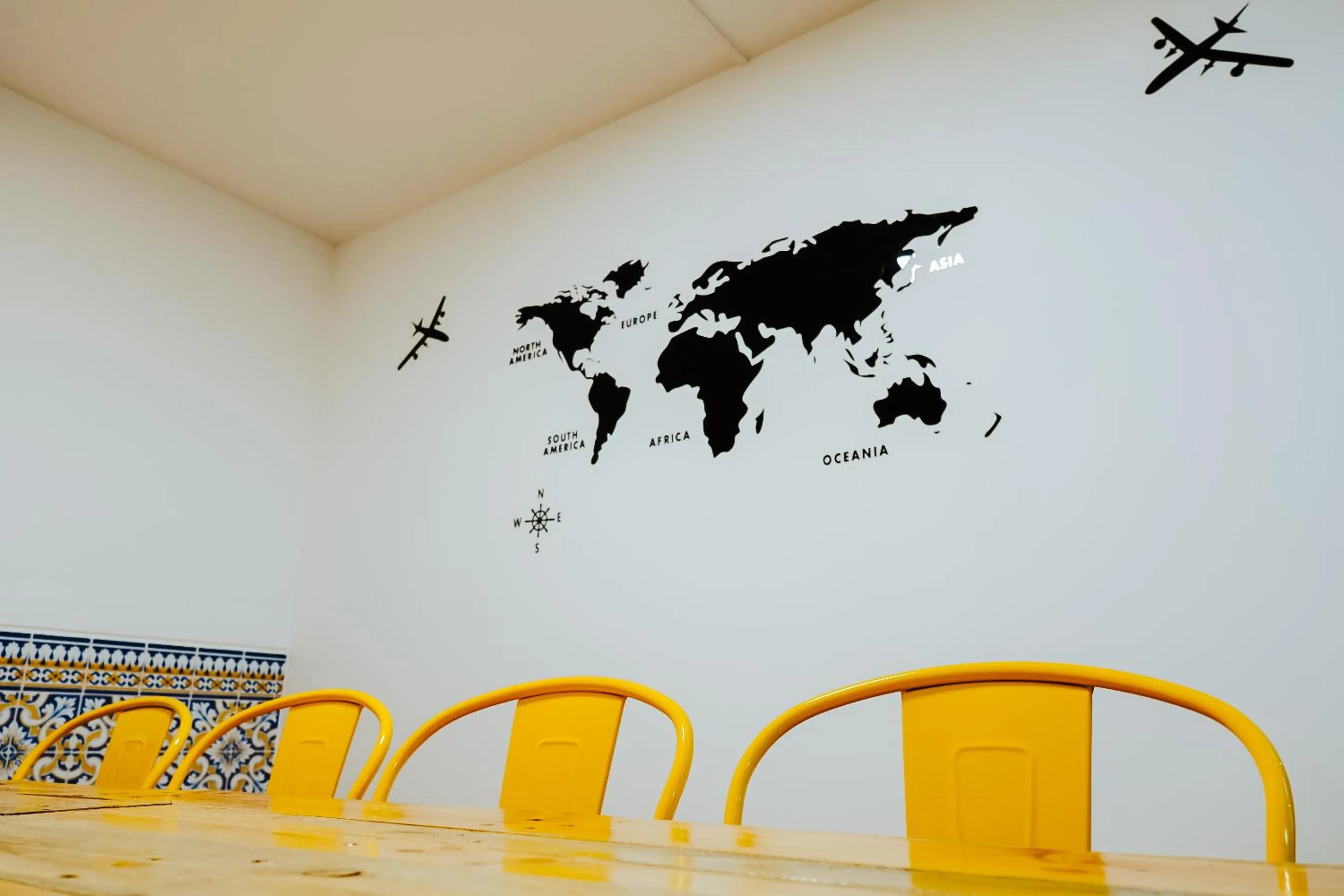 Decorative detail in Help Yourself Hostels - Restelo