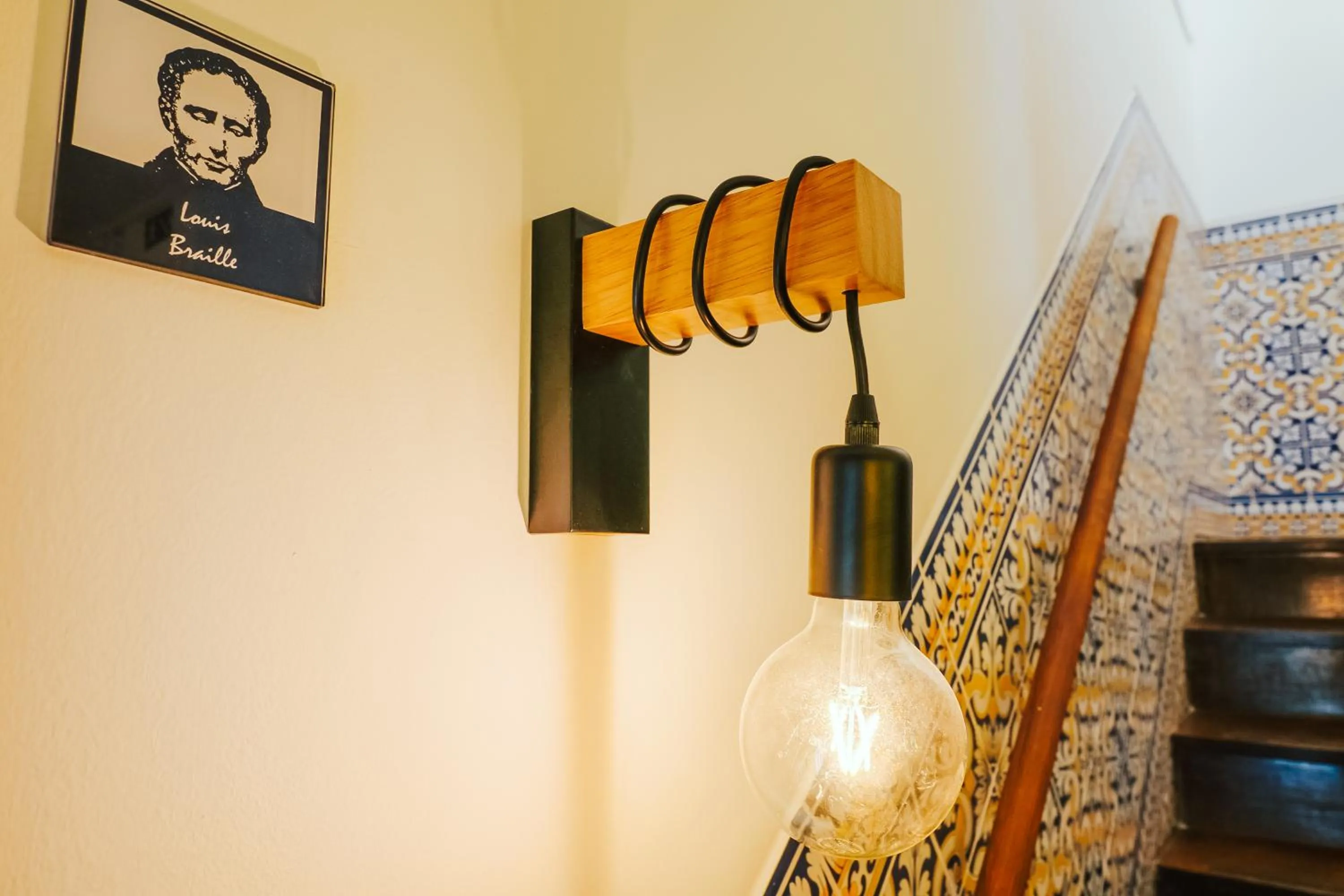 Decorative detail in Help Yourself Hostels - Restelo