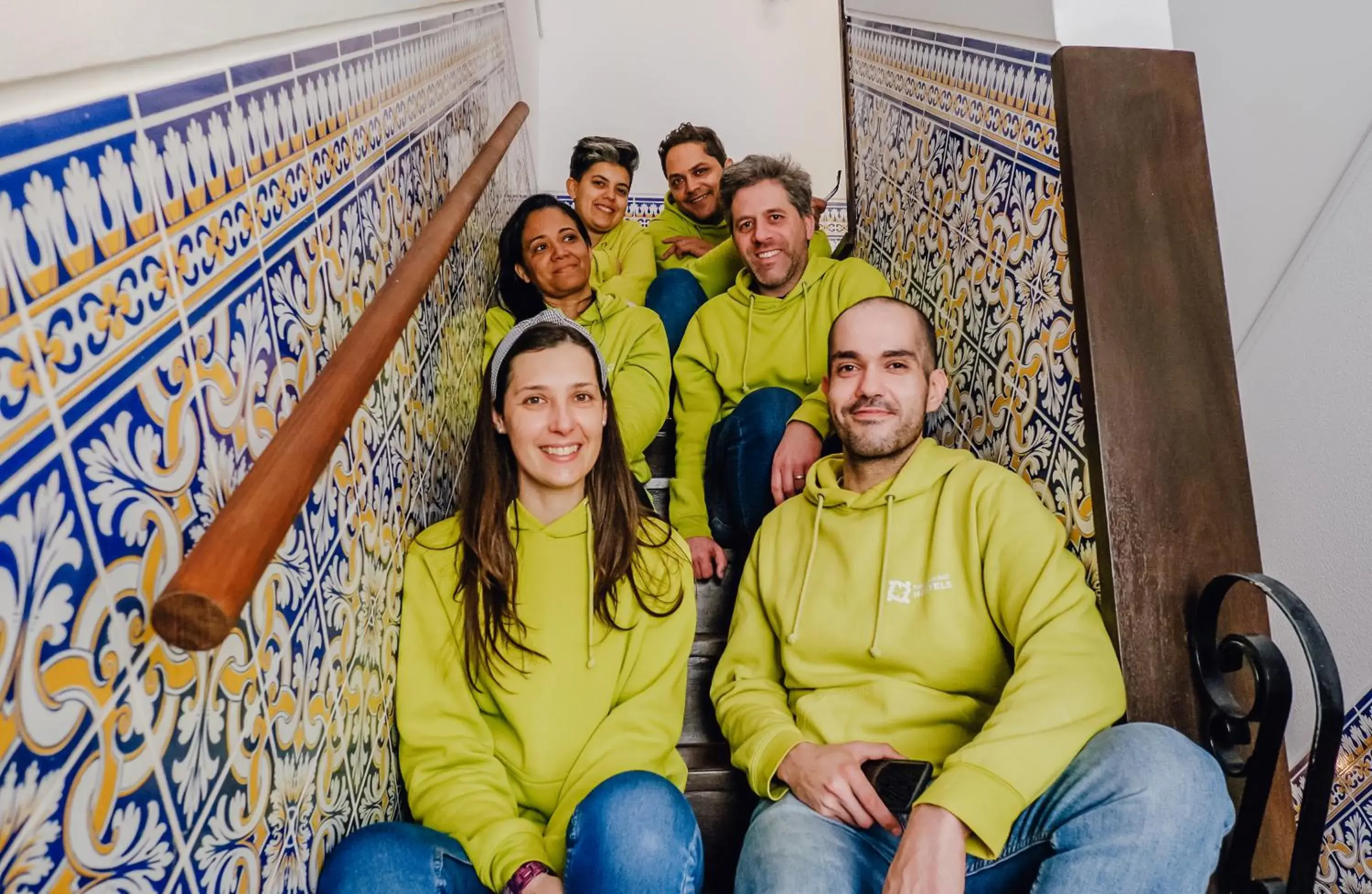 Staff in Help Yourself Hostels - Restelo Staff in Help Yourself Hostels - Restelo