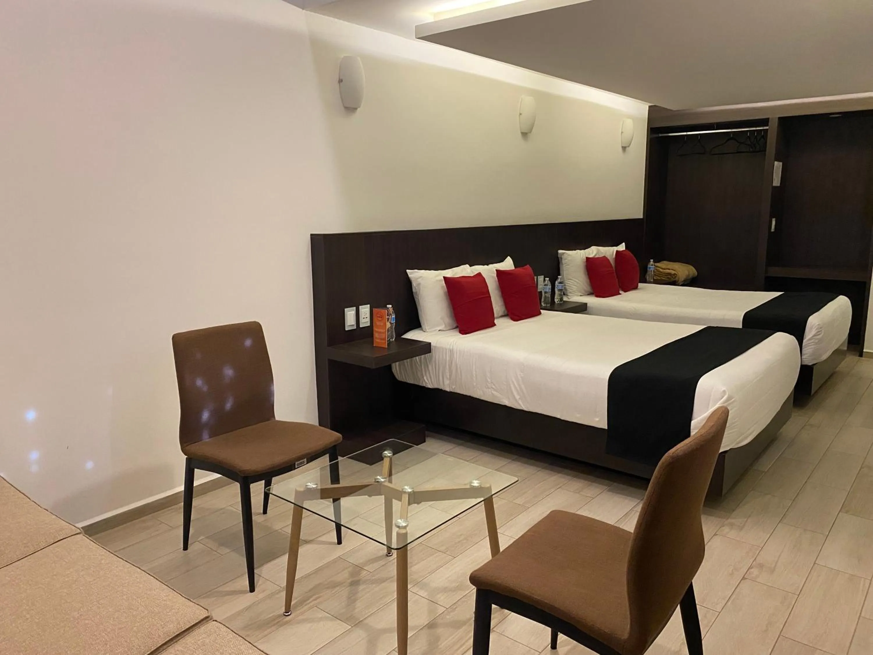 Bed in Hotel La Estancia Zacatlan