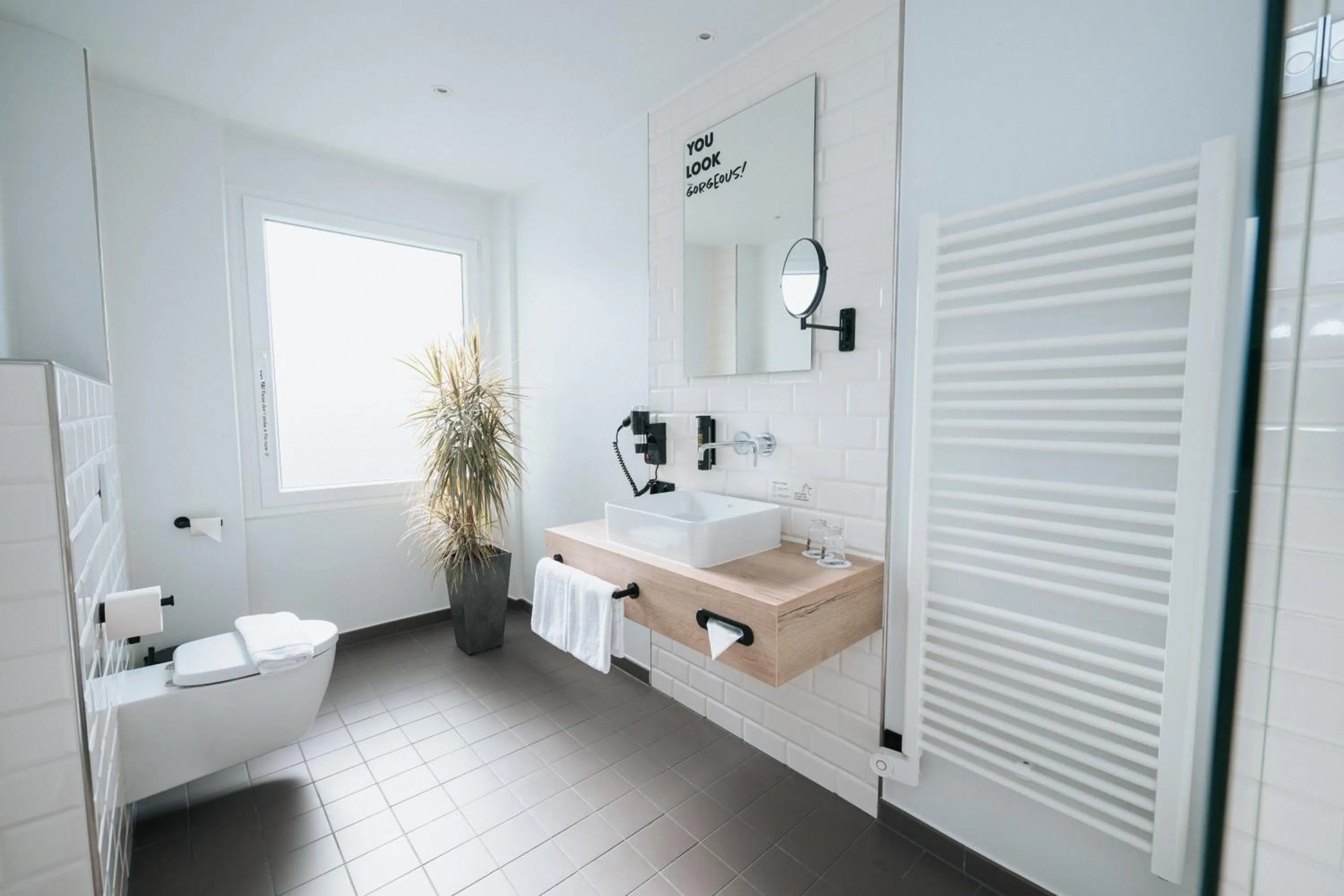 Bathroom in Coffee Fellows Hotel Trier