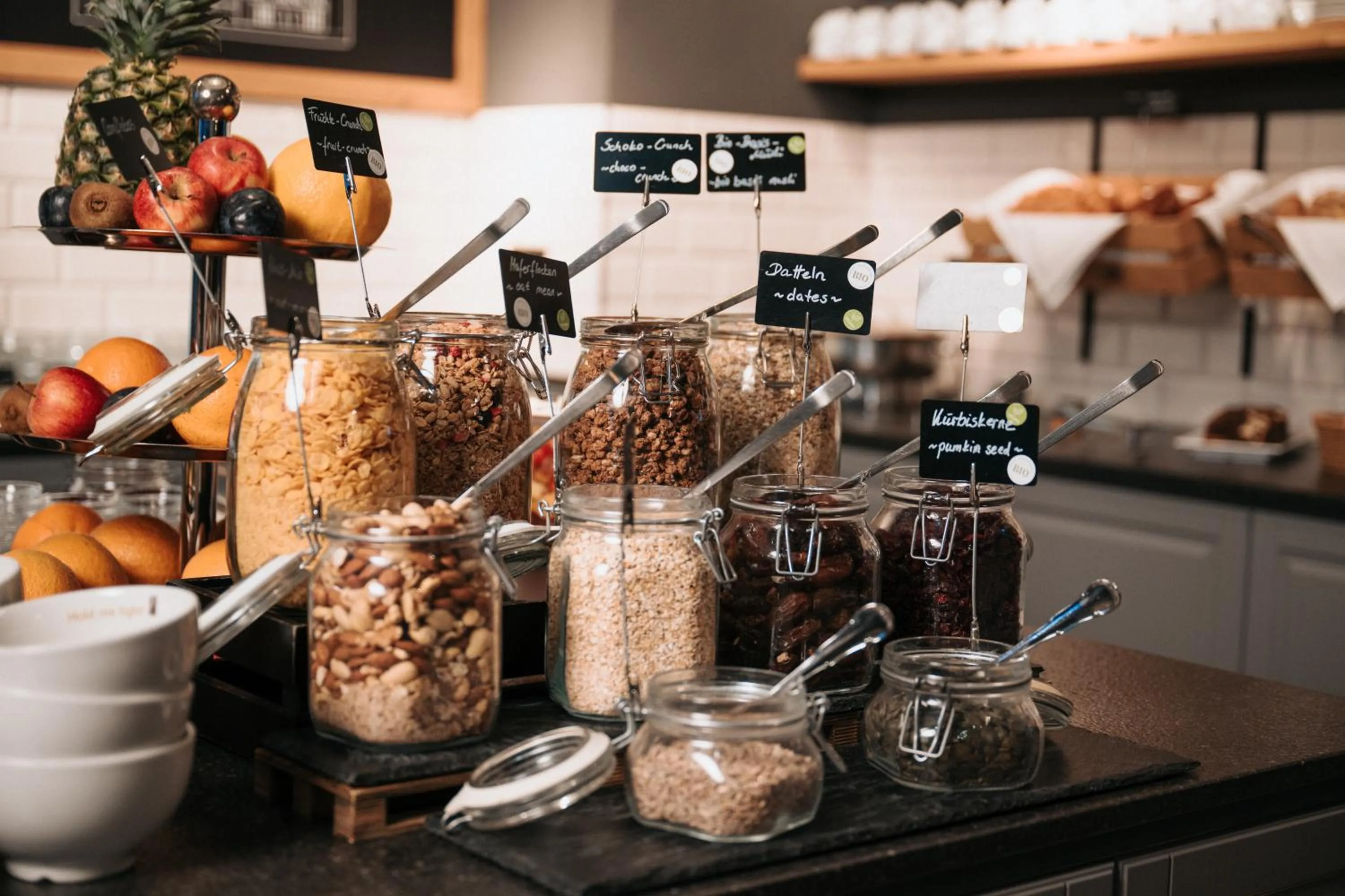 Buffet breakfast in Coffee Fellows Hotel Trier