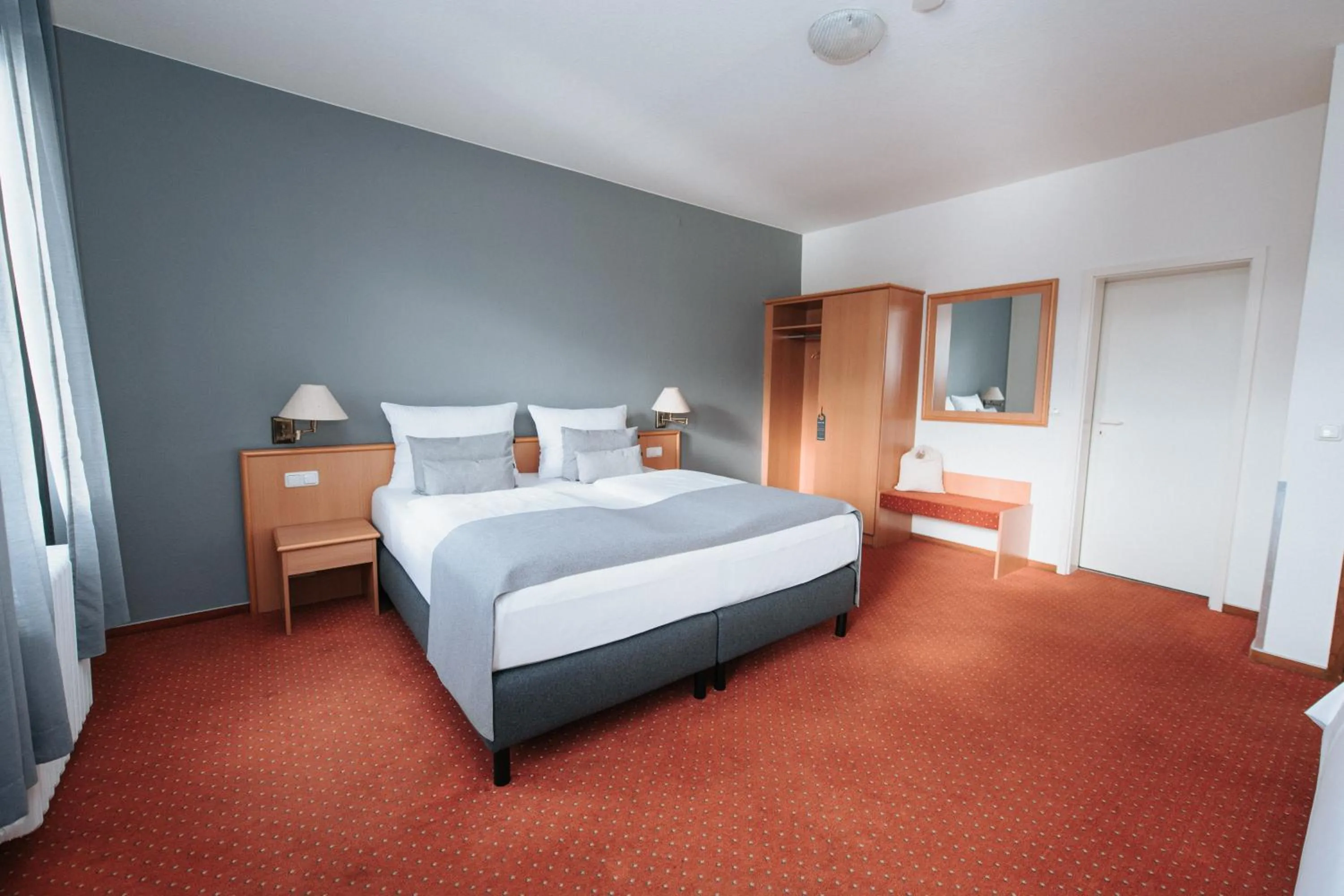 Photo of the whole room, Bed in Coffee Fellows Hotel Trier