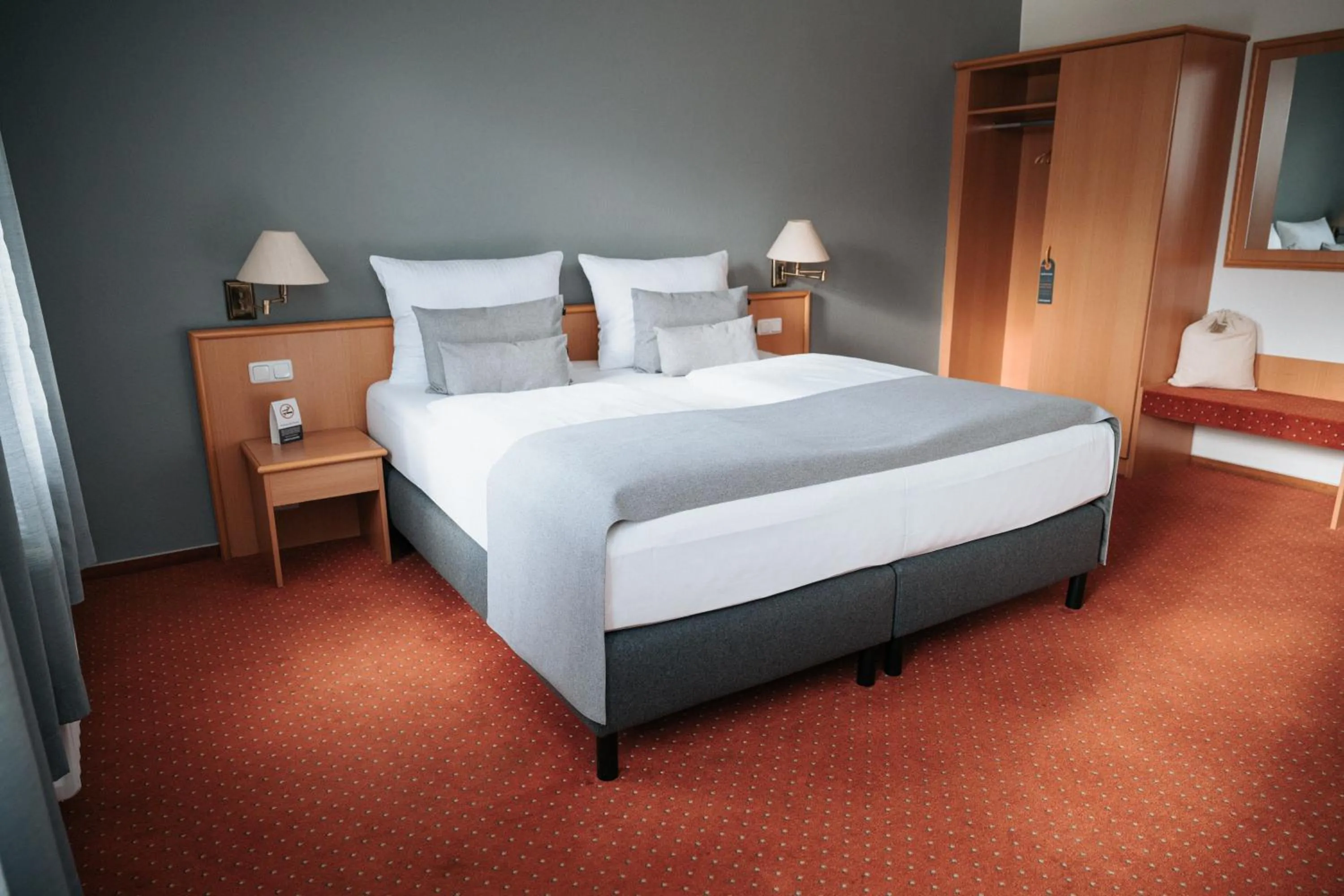 Photo of the whole room, Bed in Coffee Fellows Hotel Trier