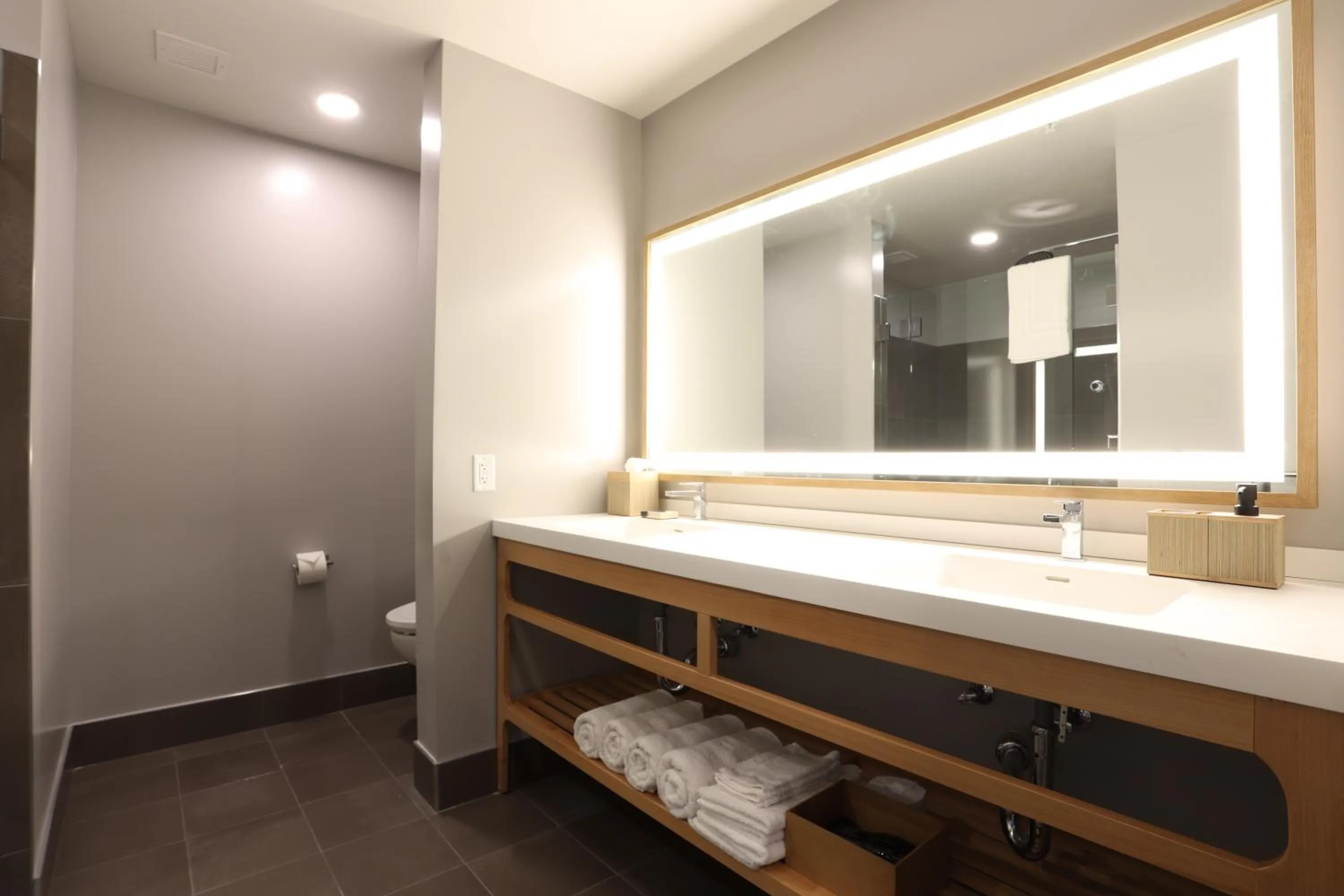 Bathroom in Cedartree Hotel Portland Hillsboro