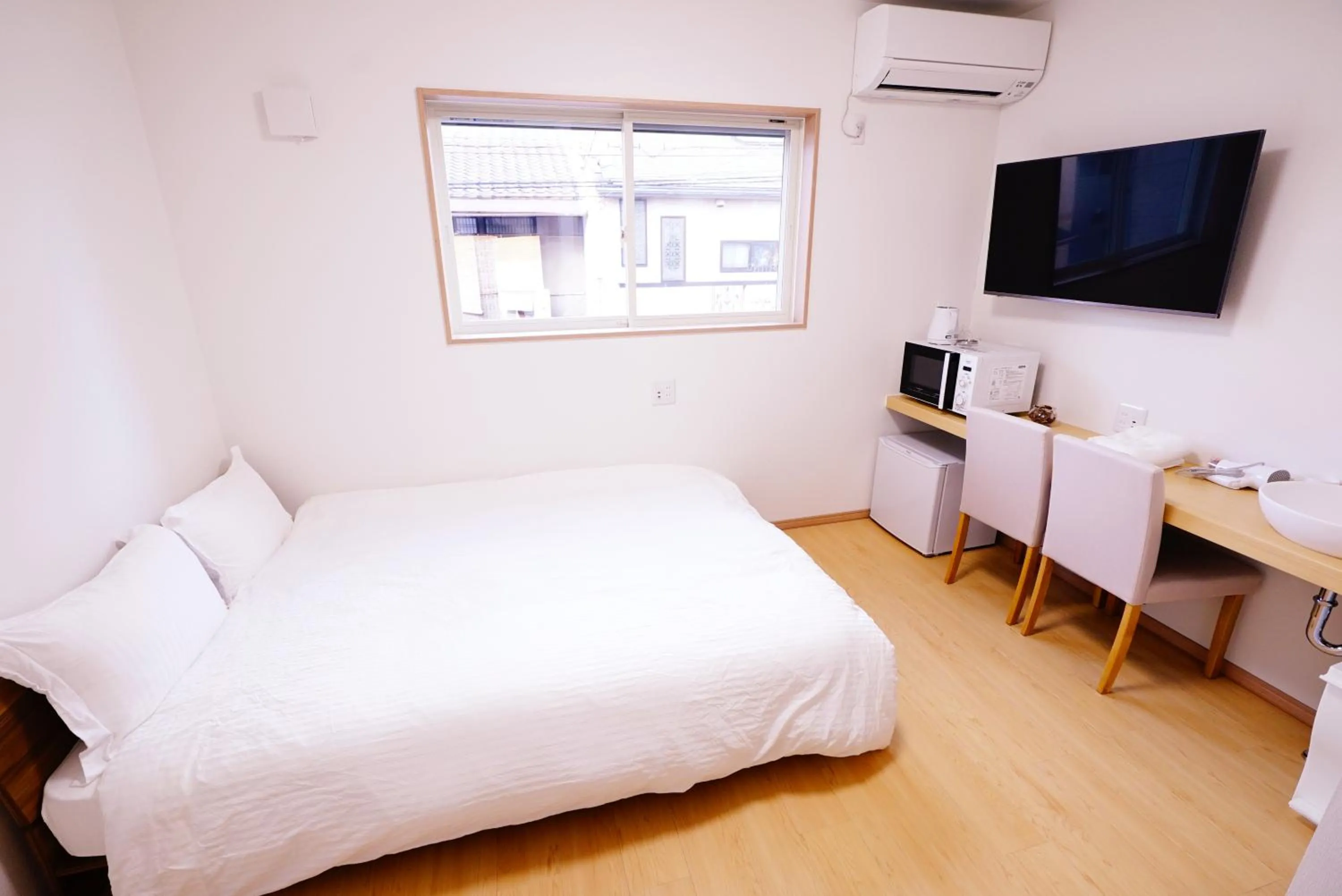 Bed in 暁 Twilight Osaka Inn