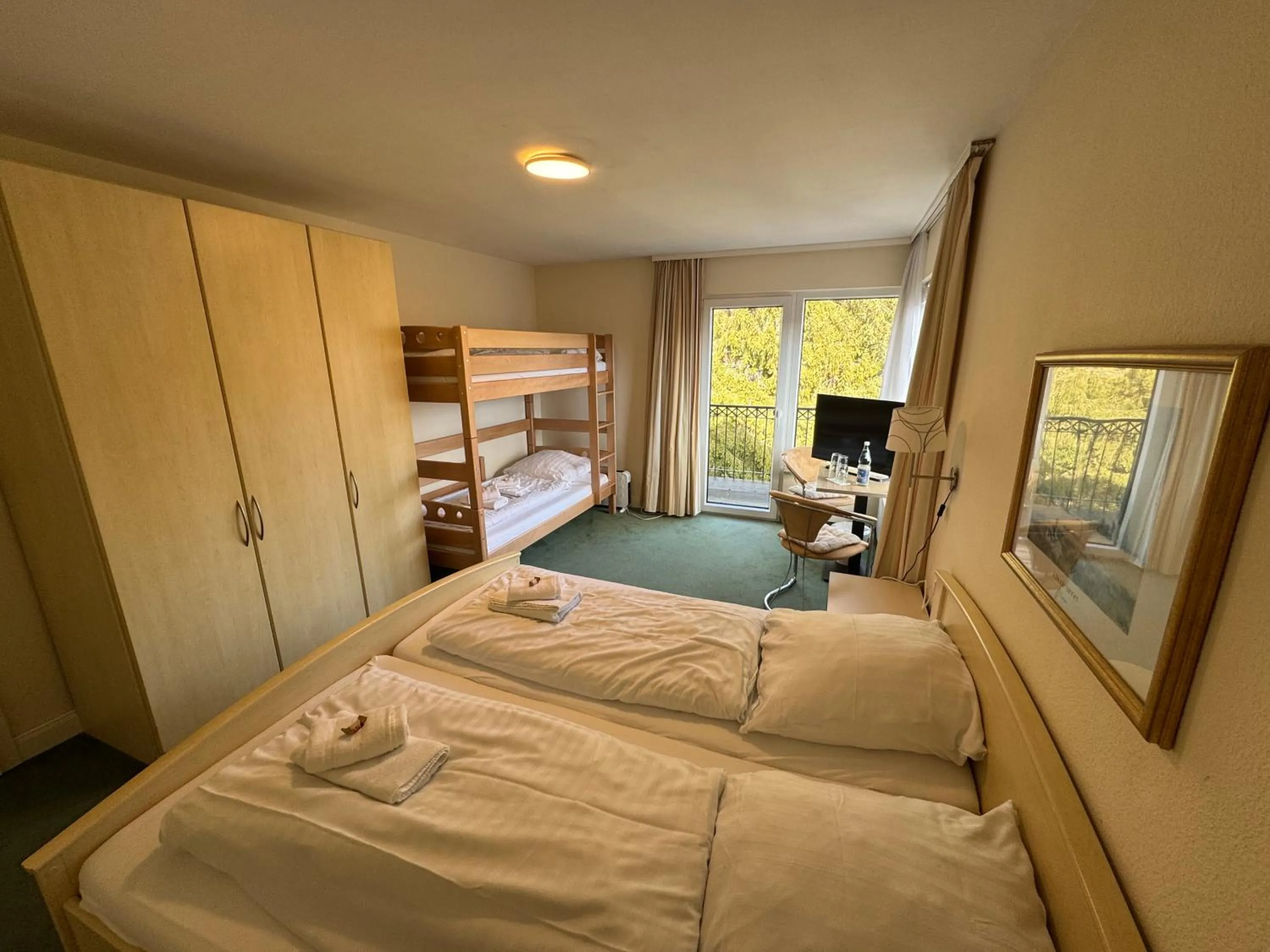 Bed in Primum Hotel Braunlage