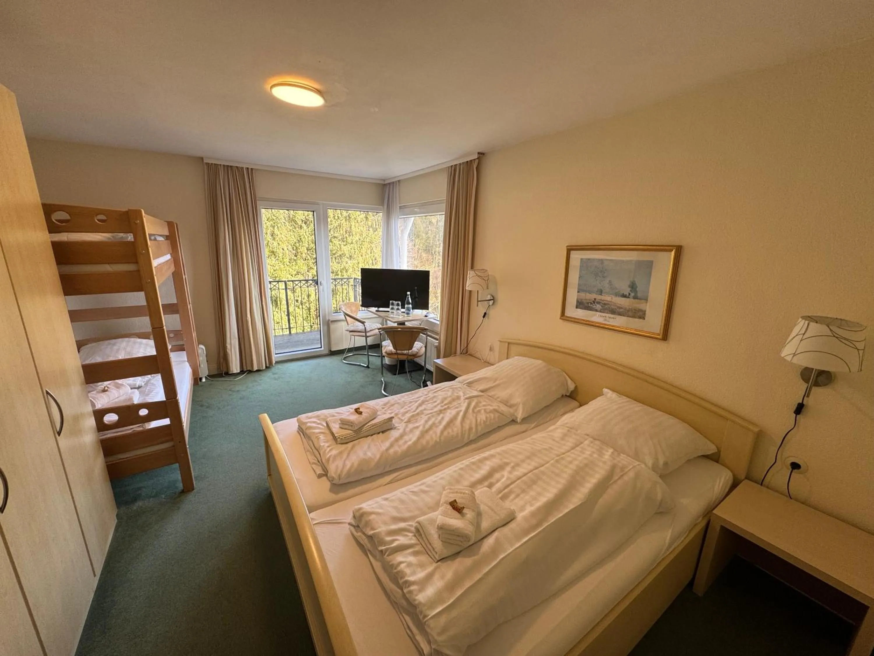 Bed in Primum Hotel Braunlage