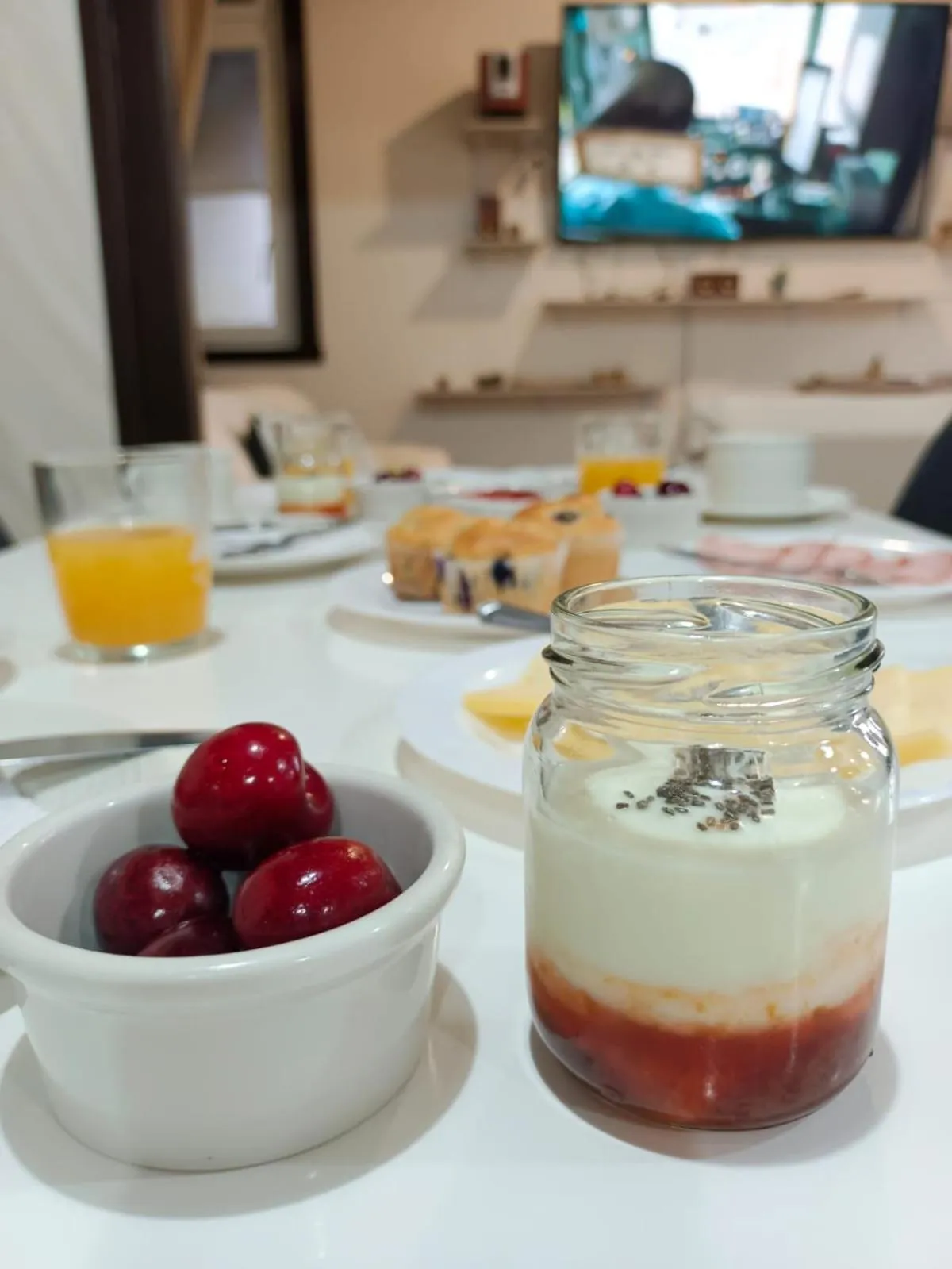 Dining area in Casona Alemana