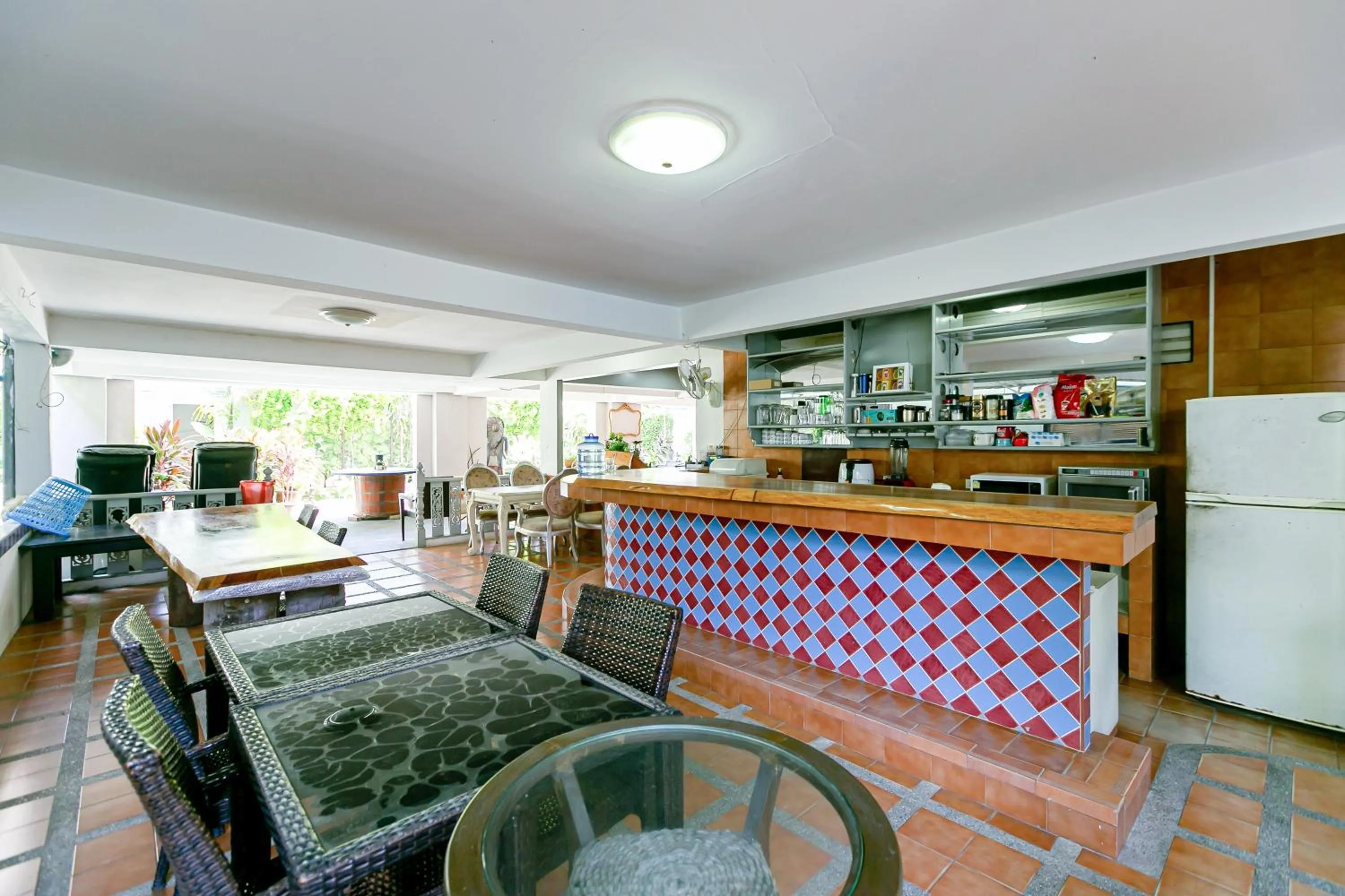 Dining area in Wong Amat House