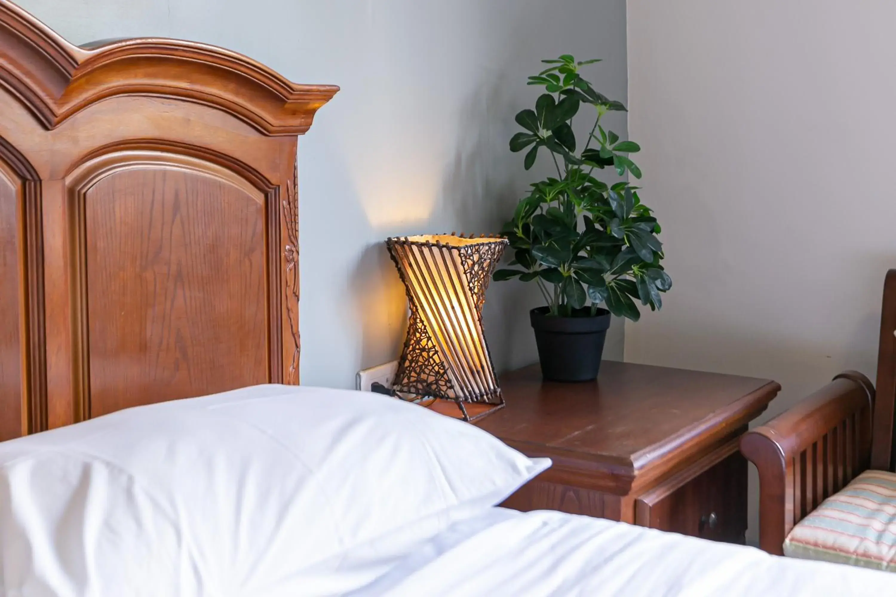 Bed in Wong Amat House Bed in Wong Amat House