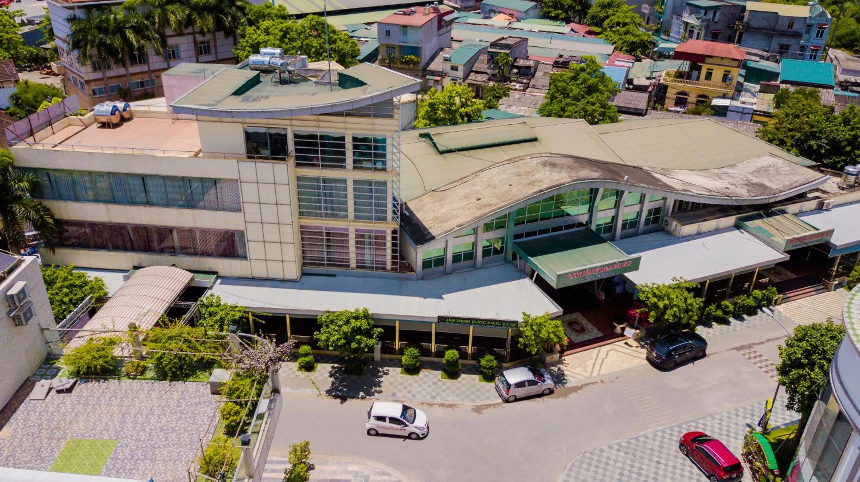 Bird's eye view in SAKURA HOTEL