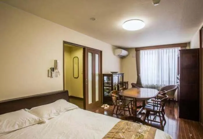 Bed in Sirogane Free Harbour Hotel