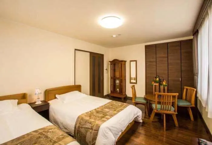 Photo of the whole room, Bed in Sirogane Free Harbour Hotel