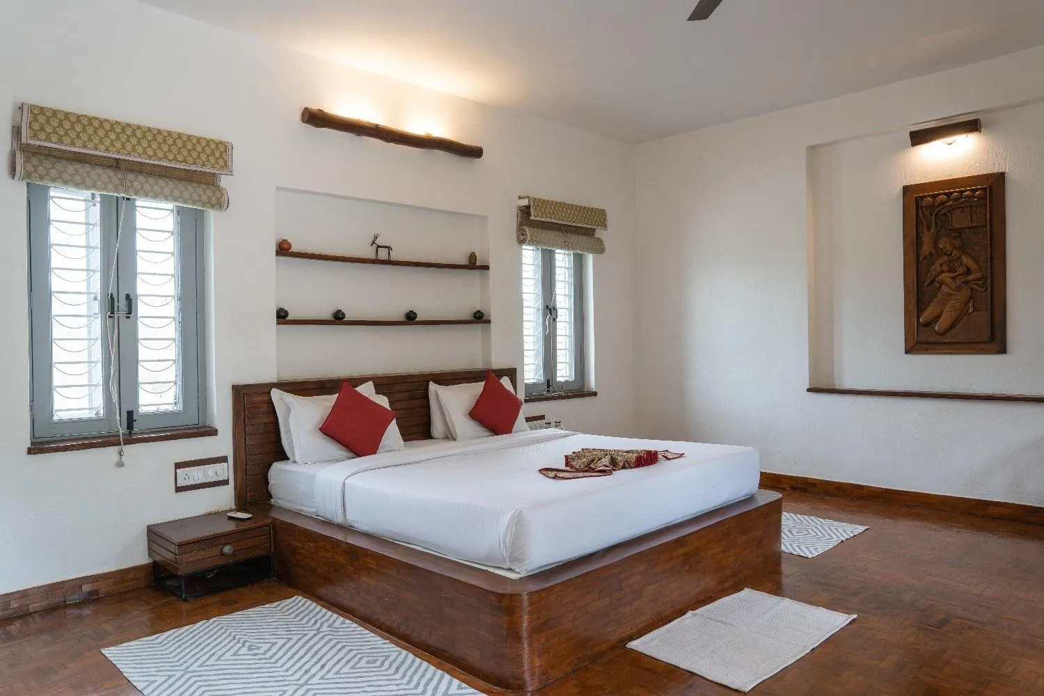 Bedroom, Bed in Shambhala