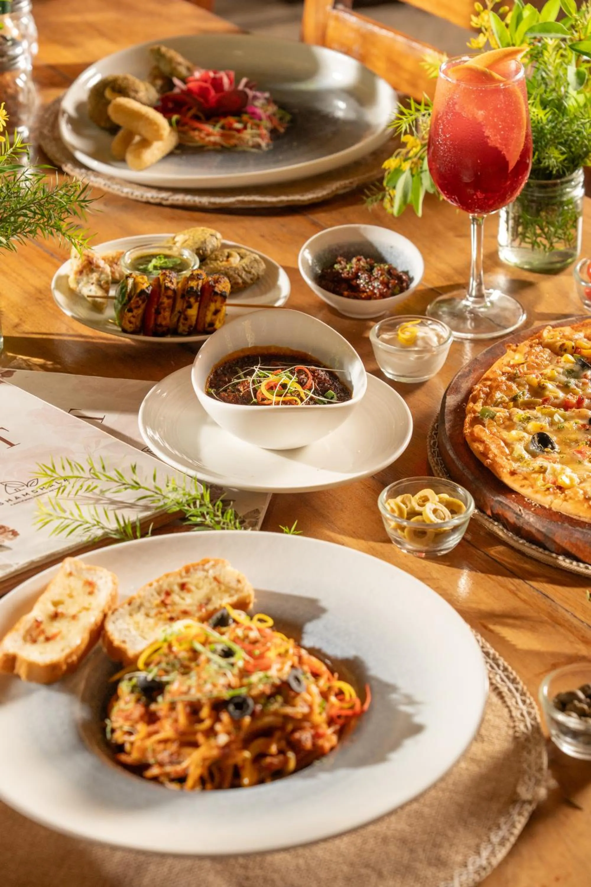 Restaurant/places to eat in Shambhala