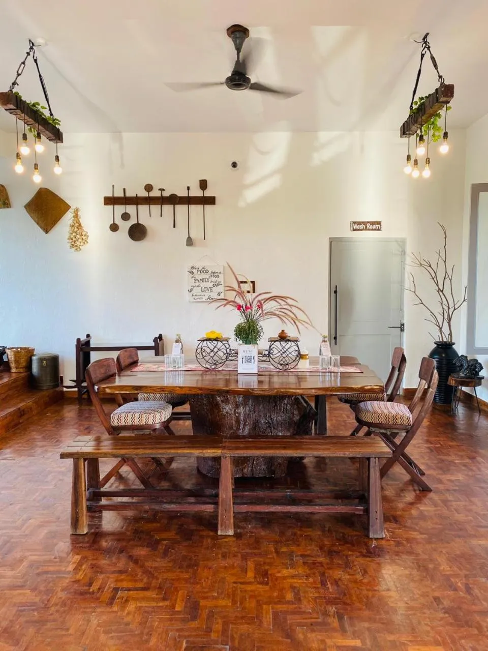 Dining area in Shambhala