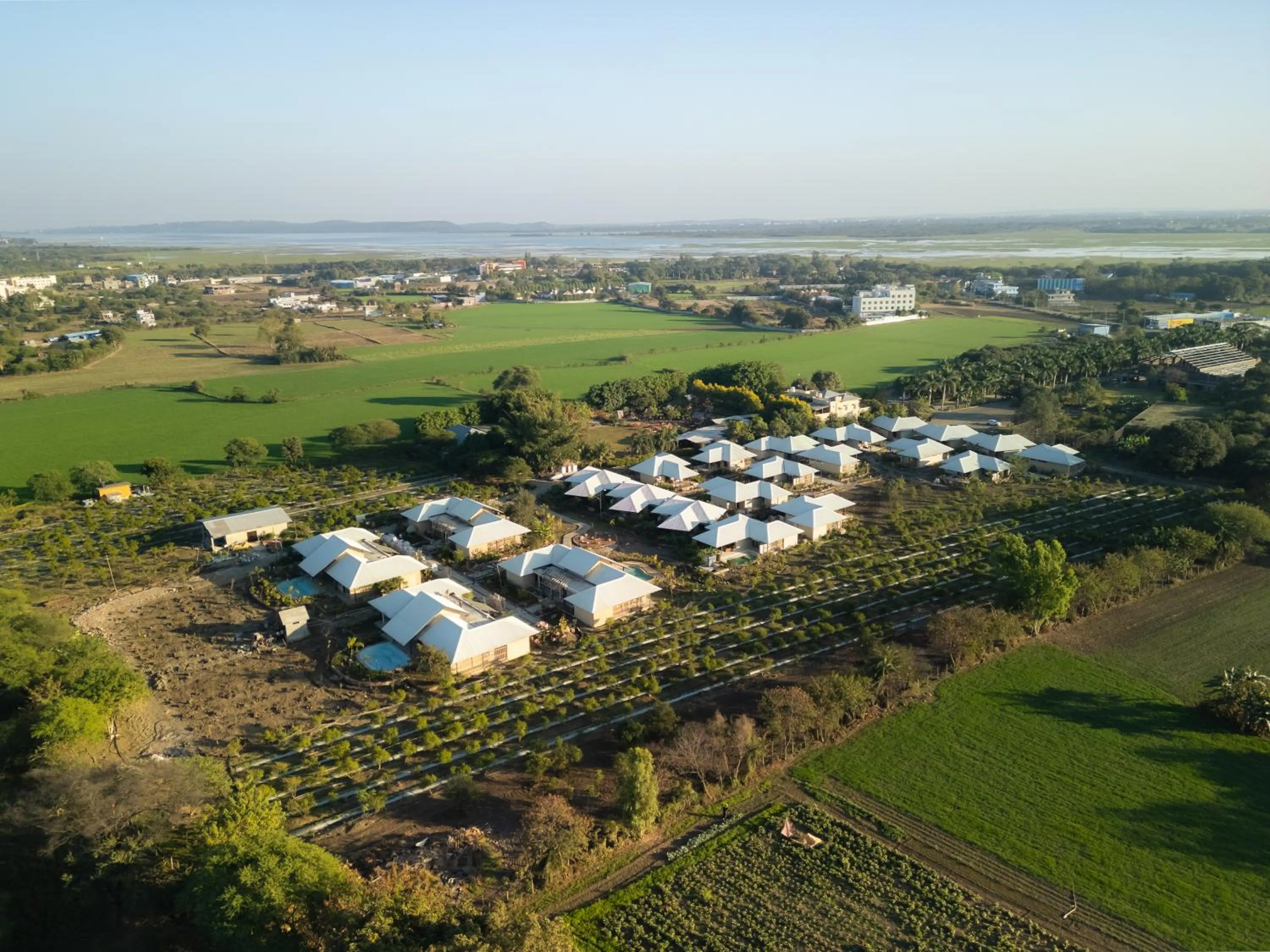 Bird's eye view in Shambhala