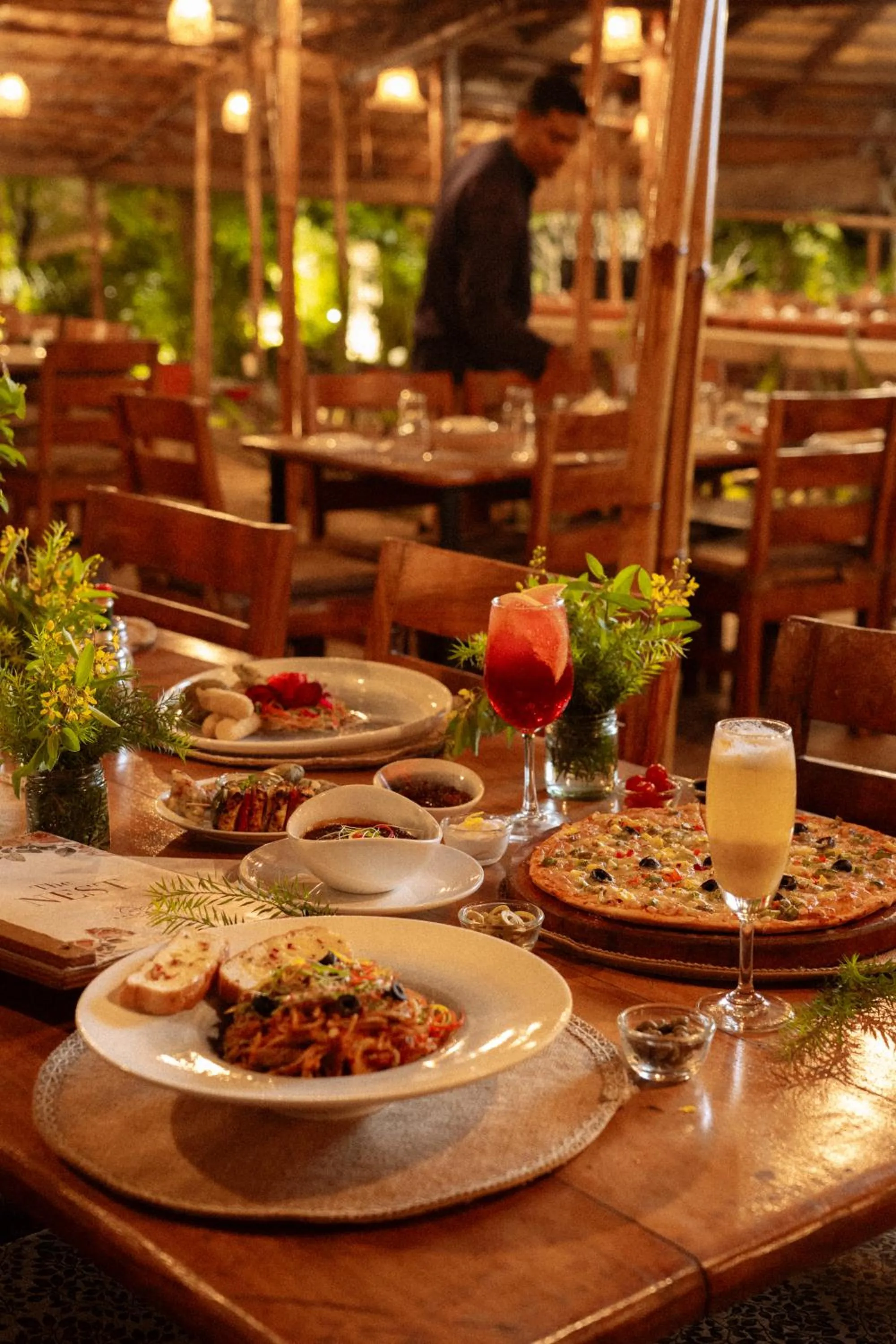 Restaurant/places to eat in Shambhala