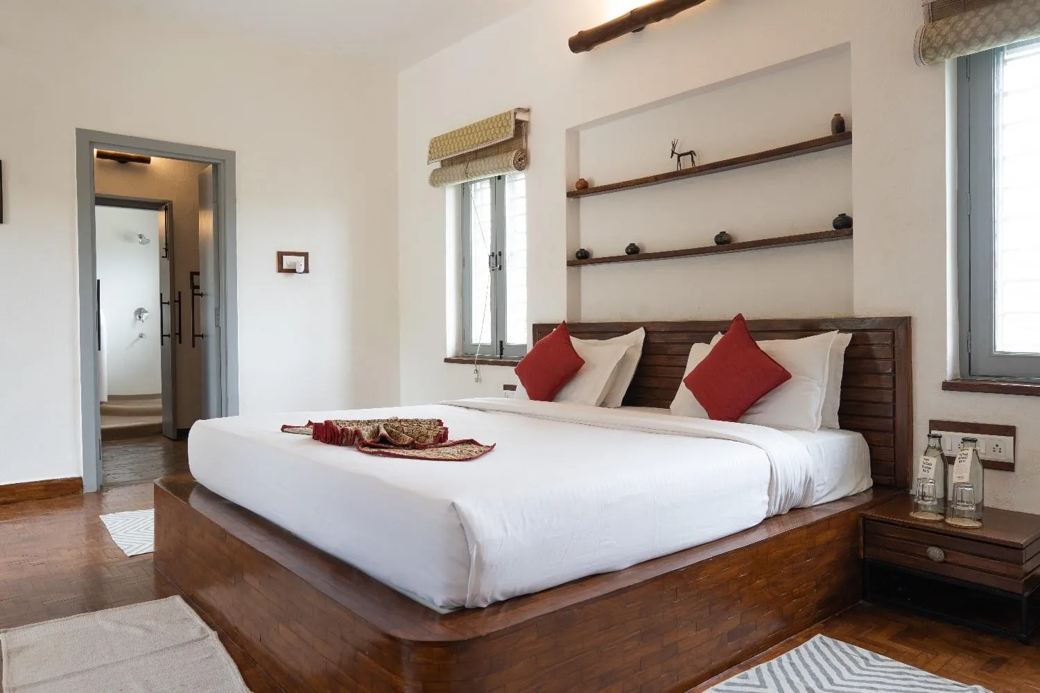 Bedroom, Bed in Shambhala